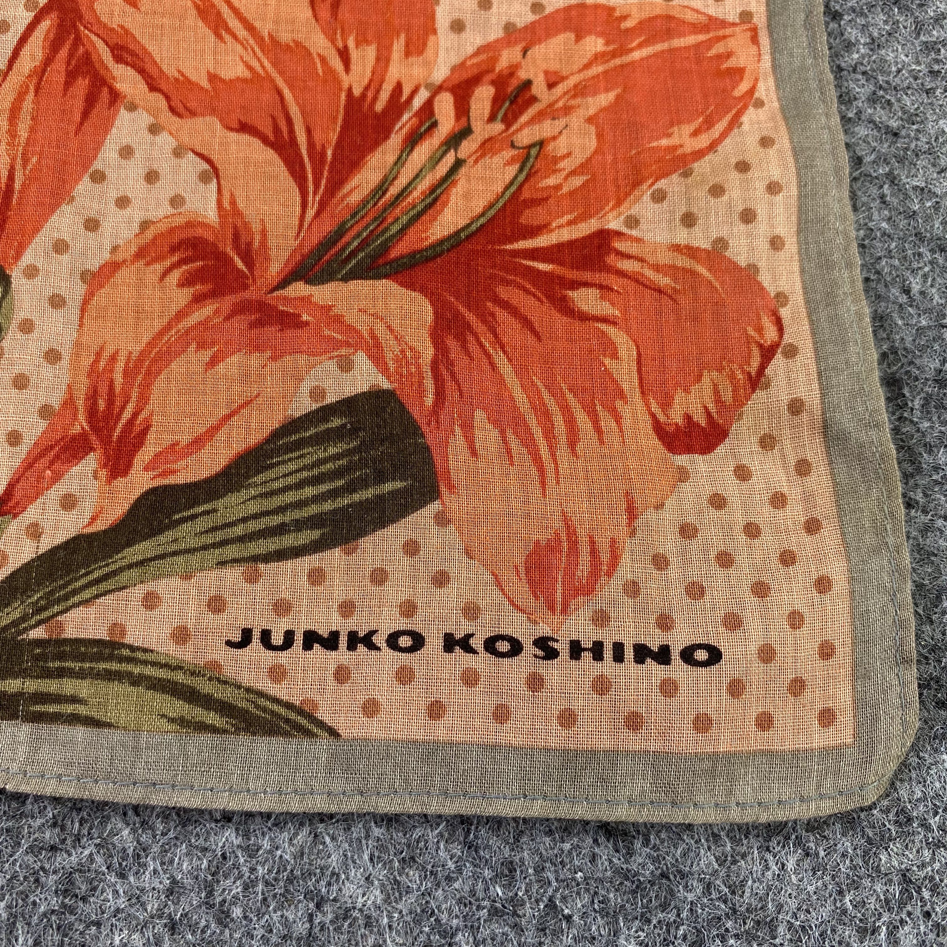 Japanese Brand Junko Koshino Handkerchief / Bandana / Neckerchief-B519 Size ONE SIZE - 5 Thumbnail
