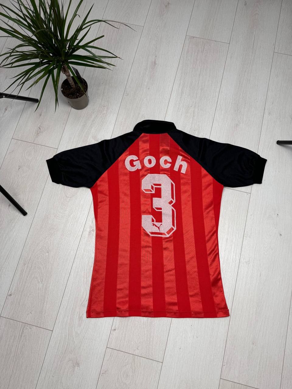 Puma Vintage 80-90s Puma Derby Star jersey #3 GOCH Size US S / EU 44-46 / 1 - 12 Thumbnail