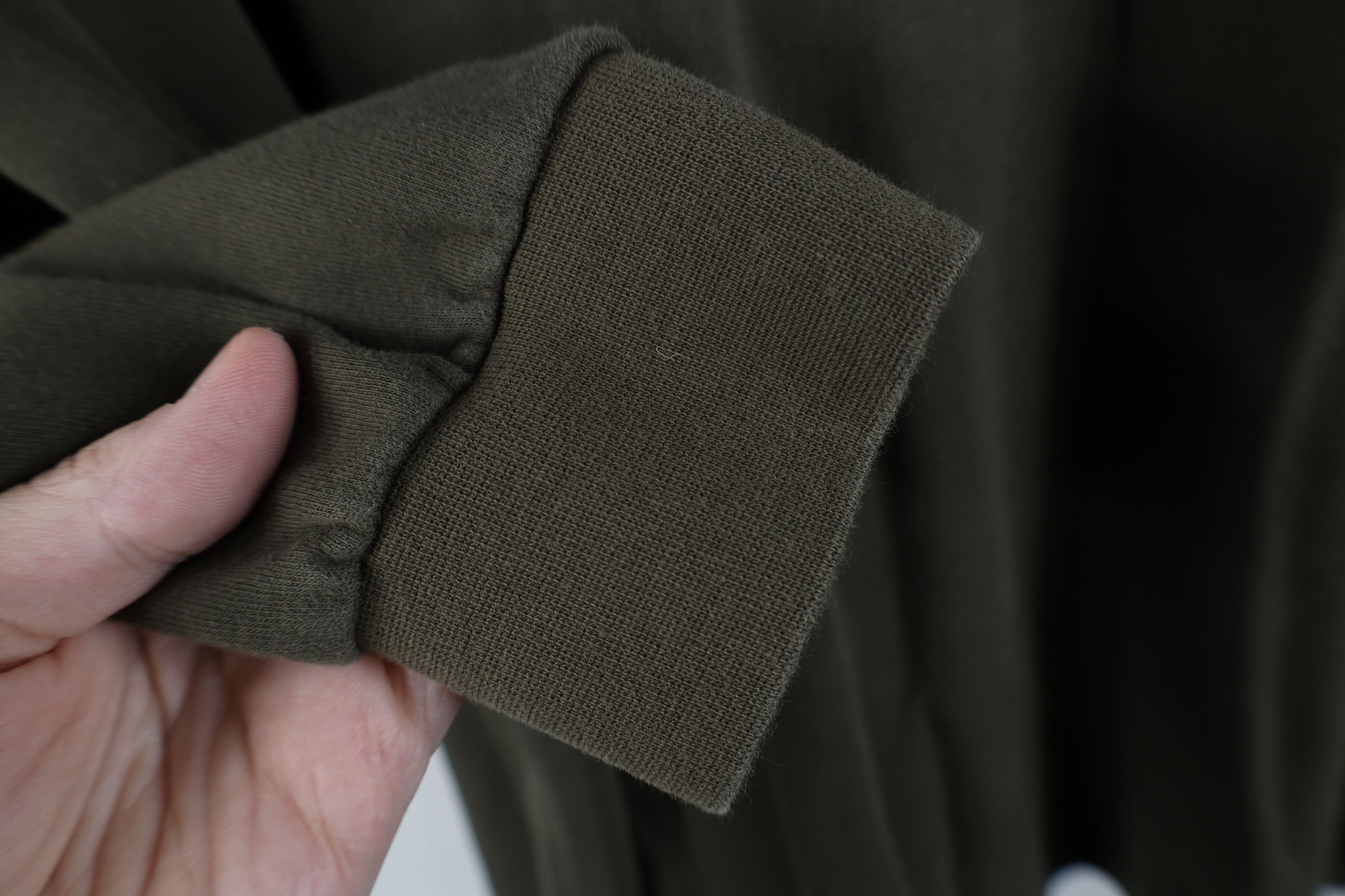 Woolrich Woolen Mills Vintage 90s Woolrich Mock Neck Long Sleeve T-Shirt Green USA Size US L / EU 52-54 / 3 - 6 Thumbnail