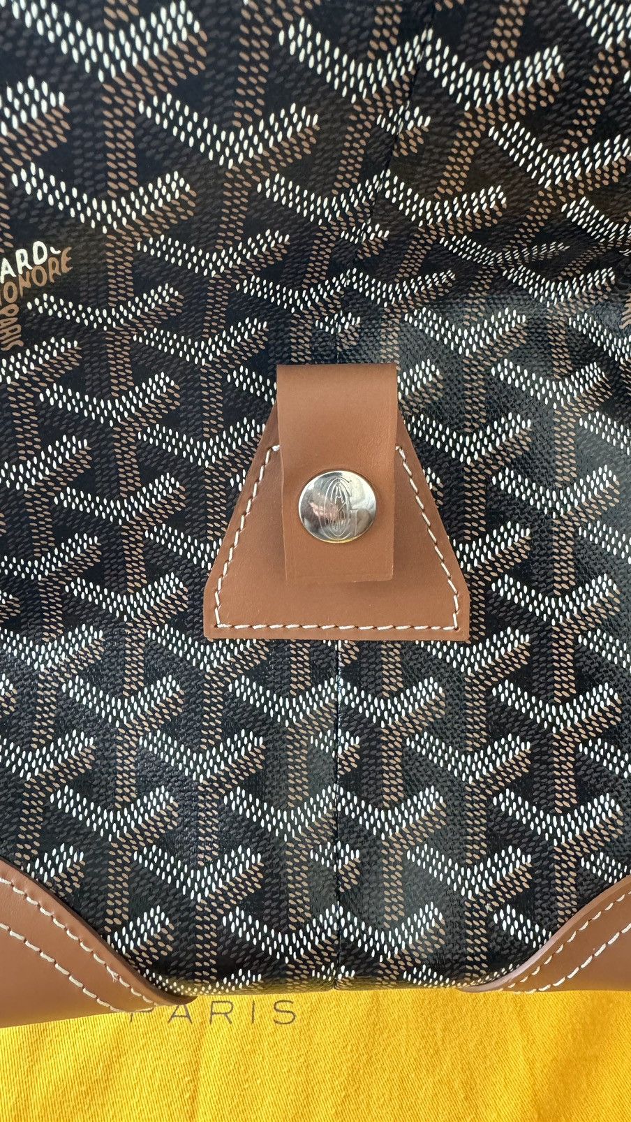 Goyard Goyard 45 Bowling Boeing Foldable Duffle Hand Bag Size ONE SIZE - 15 Thumbnail