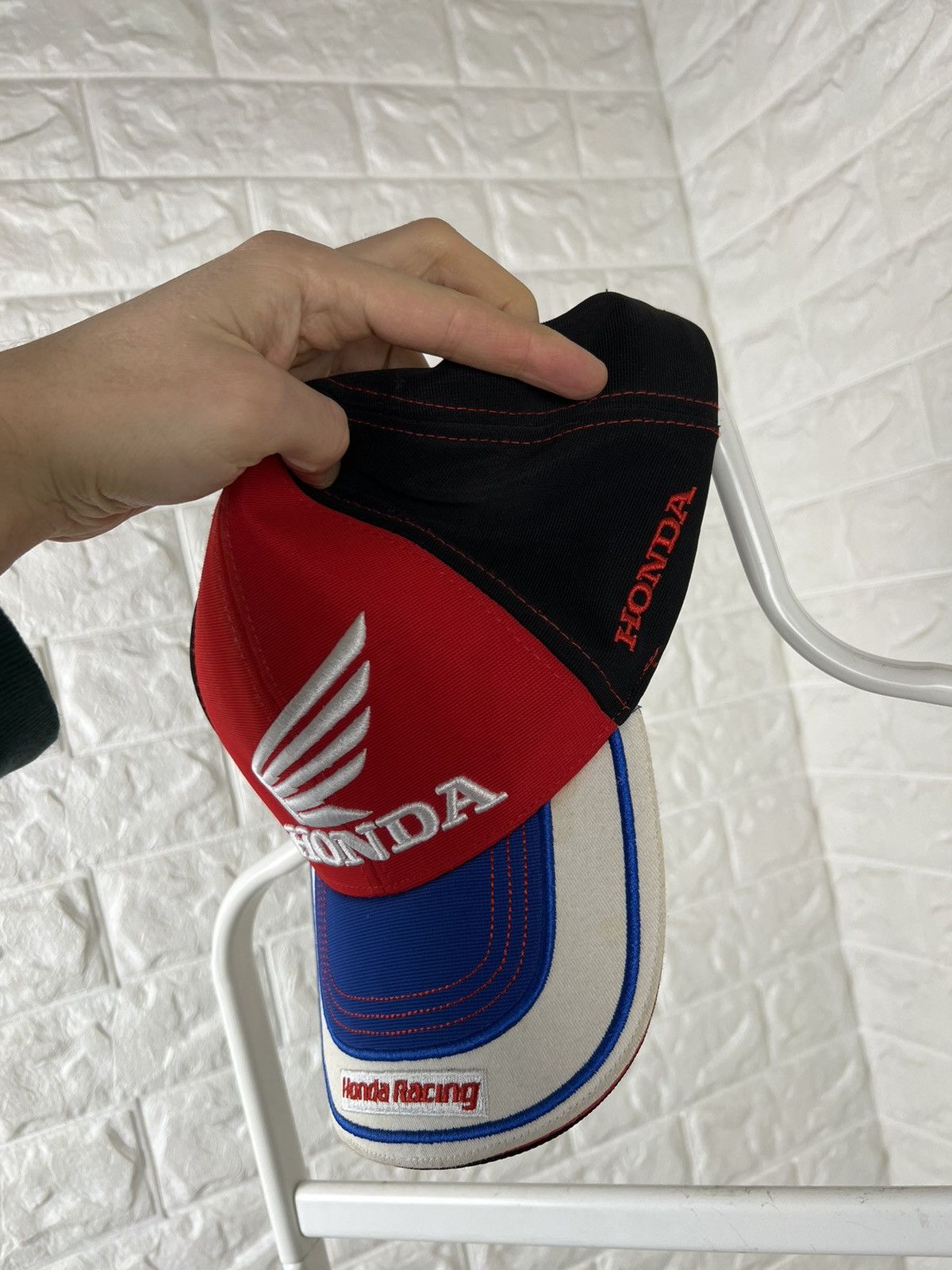 NASCAR × Vintage Vintage Y2K Honda Racing Cap Hat Size ONE SIZE - 5 Thumbnail