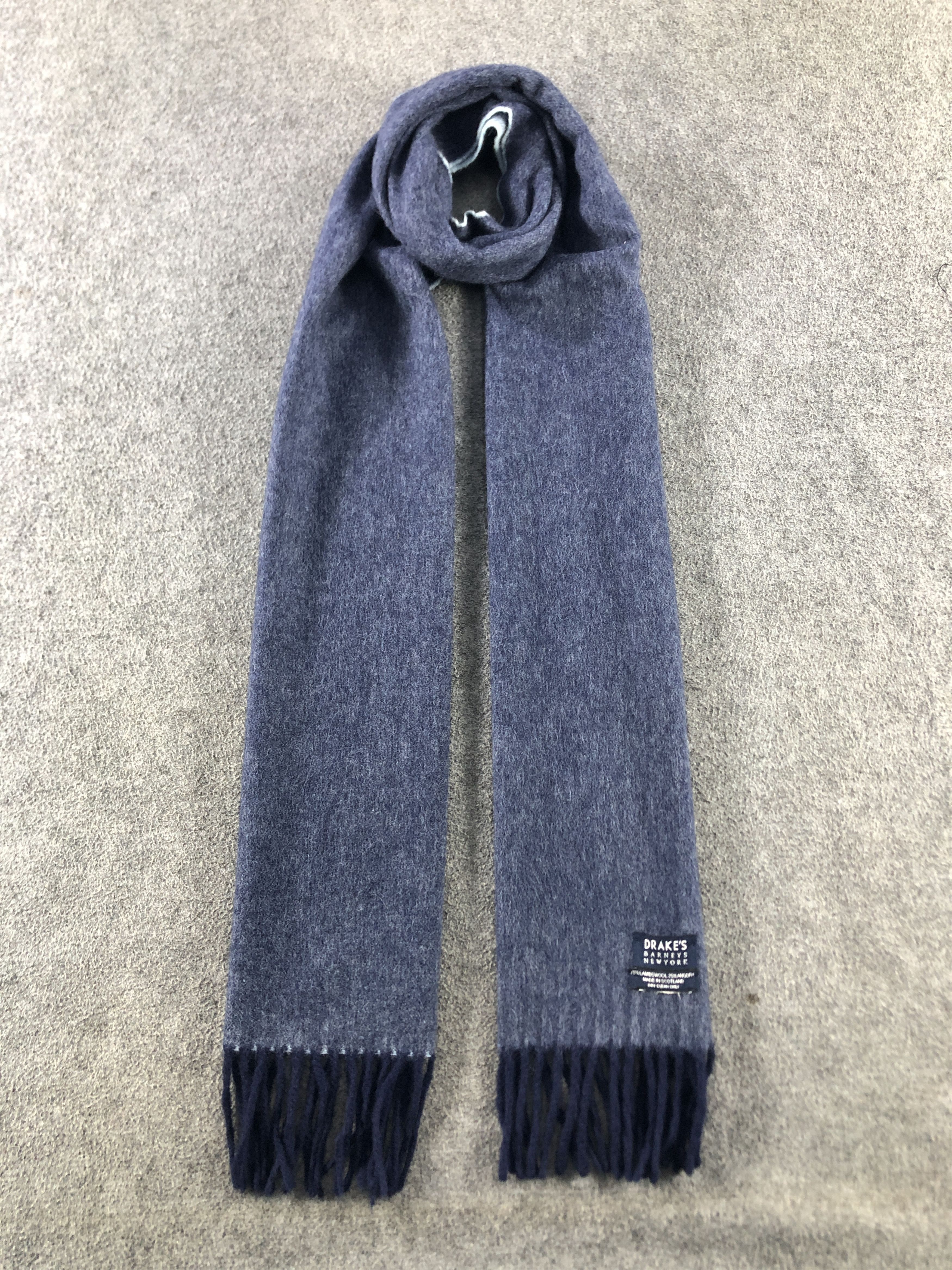 Drake's Drakes X Barneys Scarf / Muffler / Neckwear P893 Size ONE SIZE - 1 Thumbnail