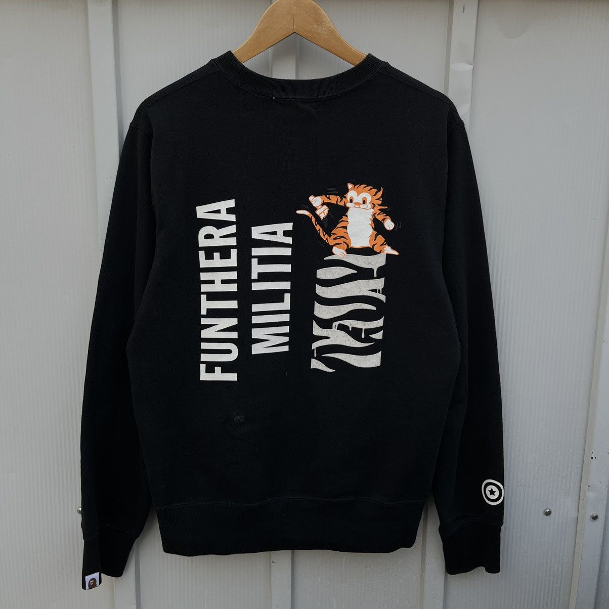 Bape BAPE Tiger Funthera Militia Heavy Weight Crewneck Sz M Size US M / EU 48-50 / 2 - 3 Thumbnail