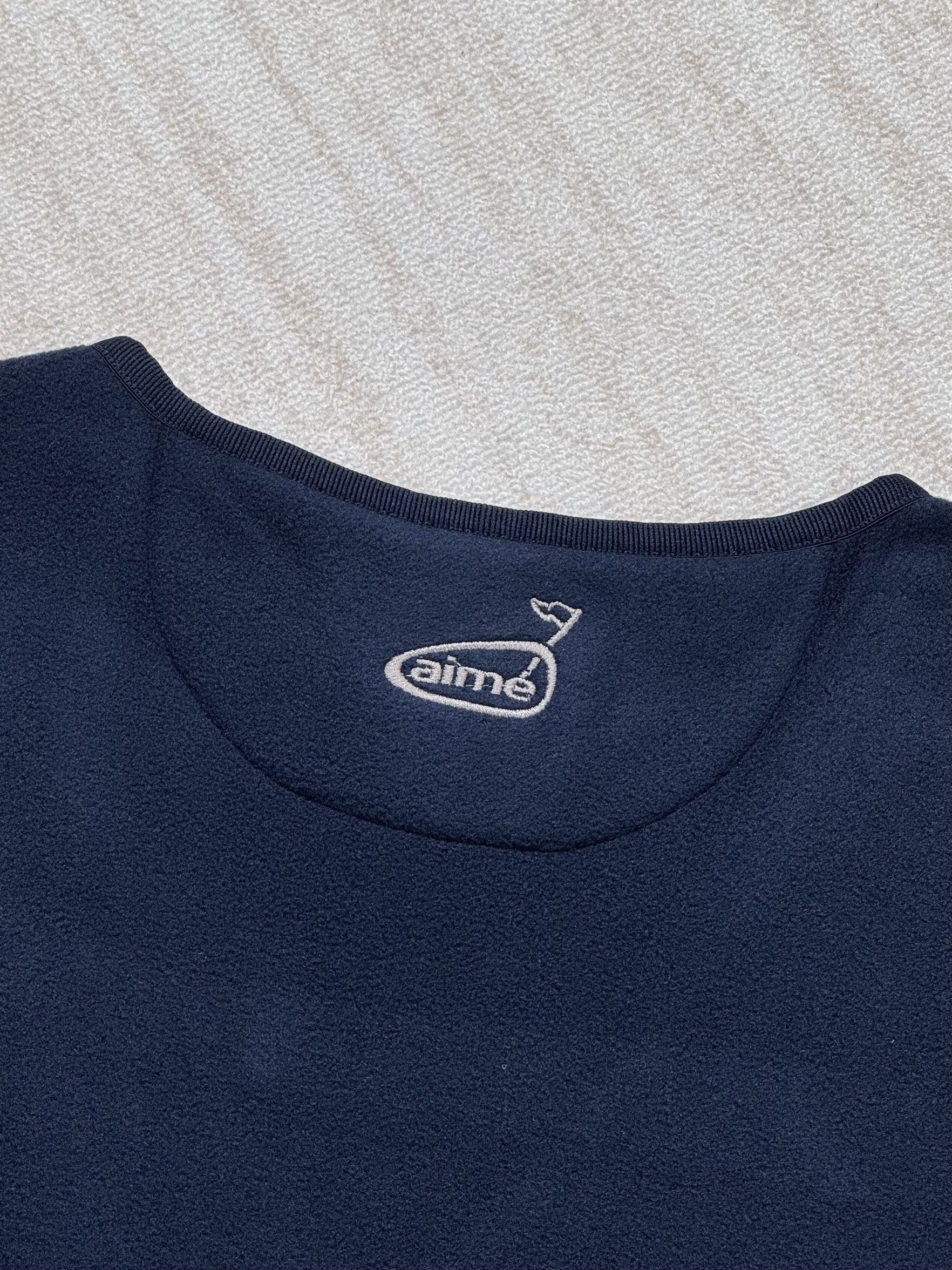 New with Tag* Aime Leon Dore Golf Fleece V-Neck Vest Navy