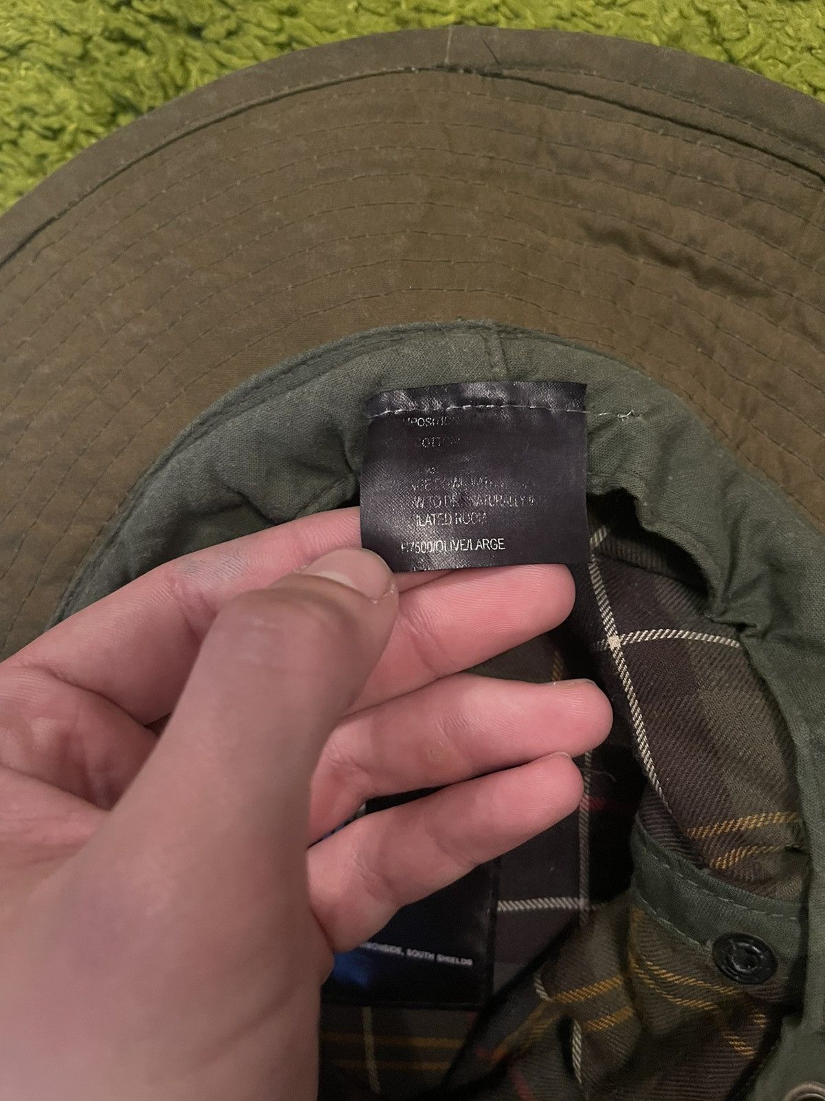 Barbour Barbour waxed bucket hat Size 32 - 7 Thumbnail