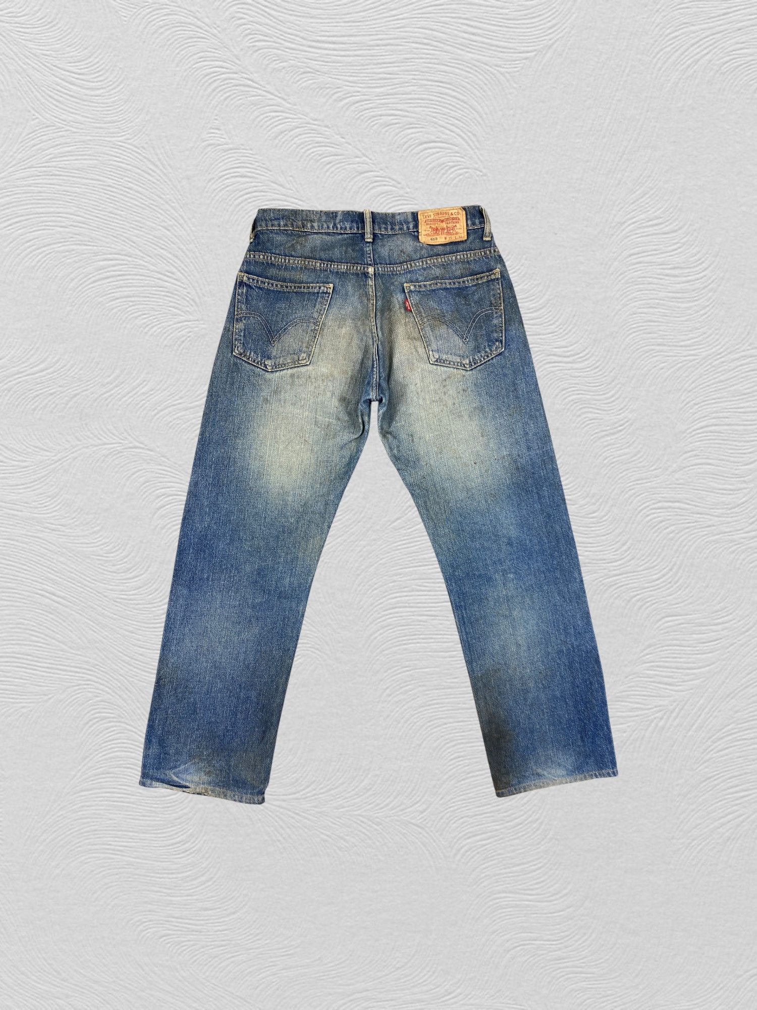 Levi's Dirty Blue Vintage Levi's 610 Jeans 31x29.5 Denim -JN1090 Size US 32 / EU 48 - 2 Thumbnail
