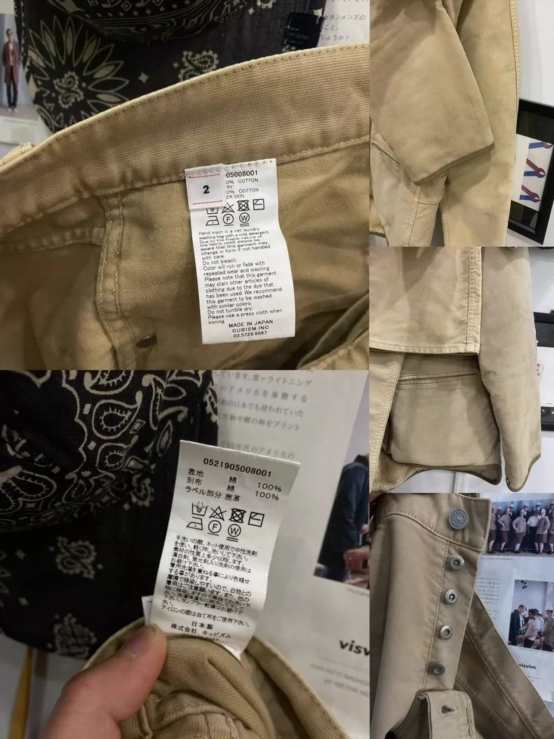 Visvim Visvim size 2 21SS g.cord FLUXUS 01 SLIM ContraryDept pants Size US 28 / EU 44 - 4 Thumbnail