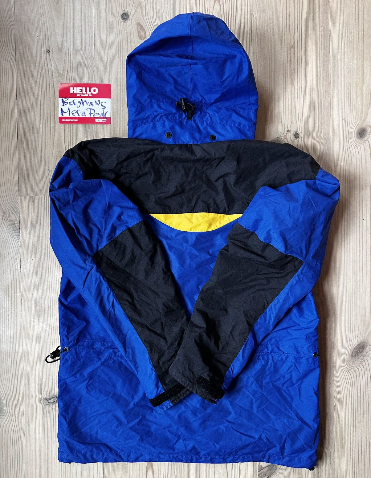 Berghaus Berghaus Mera Peak Jacket – Medium – Blue/Yellow