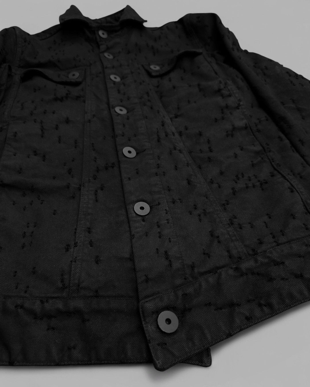 Boris Bidjan Saberi Boris Bidjan Saberi Waxed Distressed Jacket Size US S / EU 44-46 / 1 - 14 Thumbnail