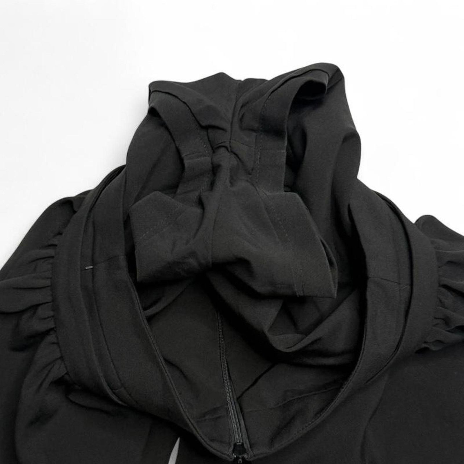 Other OakMoo Y2K Black Low RiseMinu Skirt Mcbling Crown size small Size 27" / US 4 / IT 40 - 5 Thumbnail