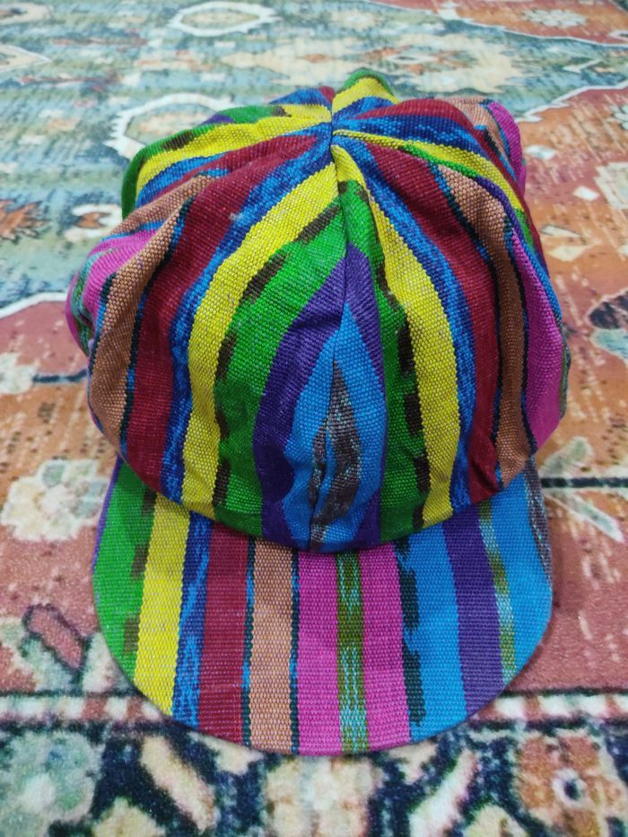 Japanese Brand Multicolour Art Cap Hat Size ONE SIZE - 1 Thumbnail