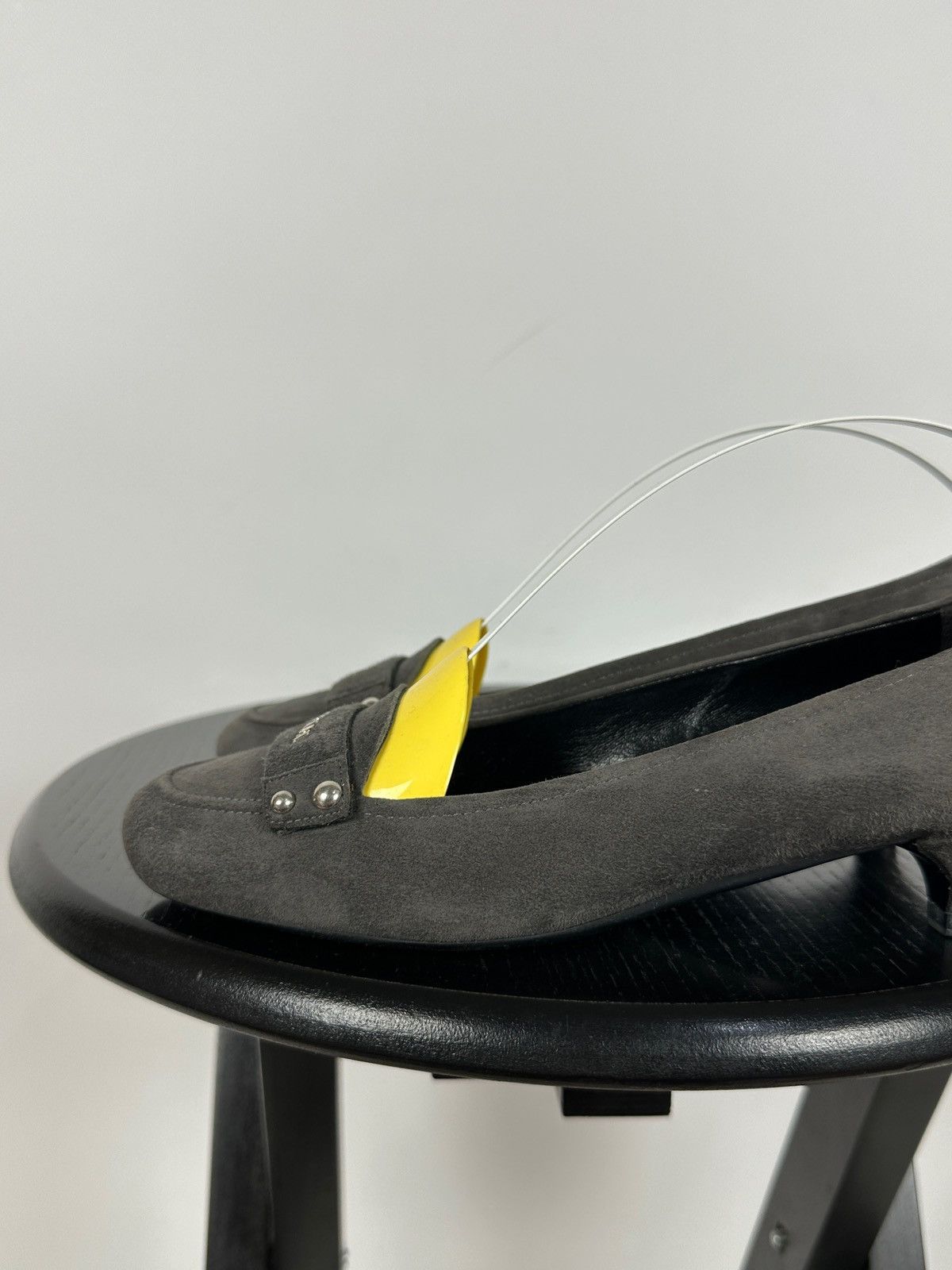 Prada Prada Gray Suede Loafers Moccasins Slip-On Shoes Size US 6.5 / IT 36.5 - 15 Thumbnail