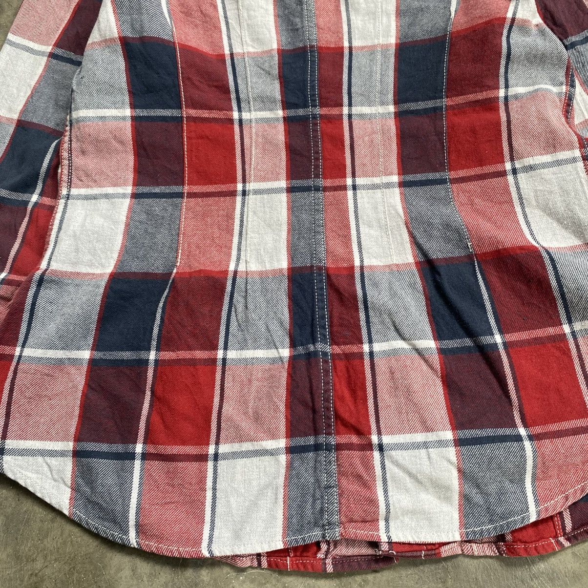 45rpm 90s 45rpm Studio Plaid Flannel Snap Button Ups Shirts Size US M / EU 48-50 / 2 - 9 Thumbnail