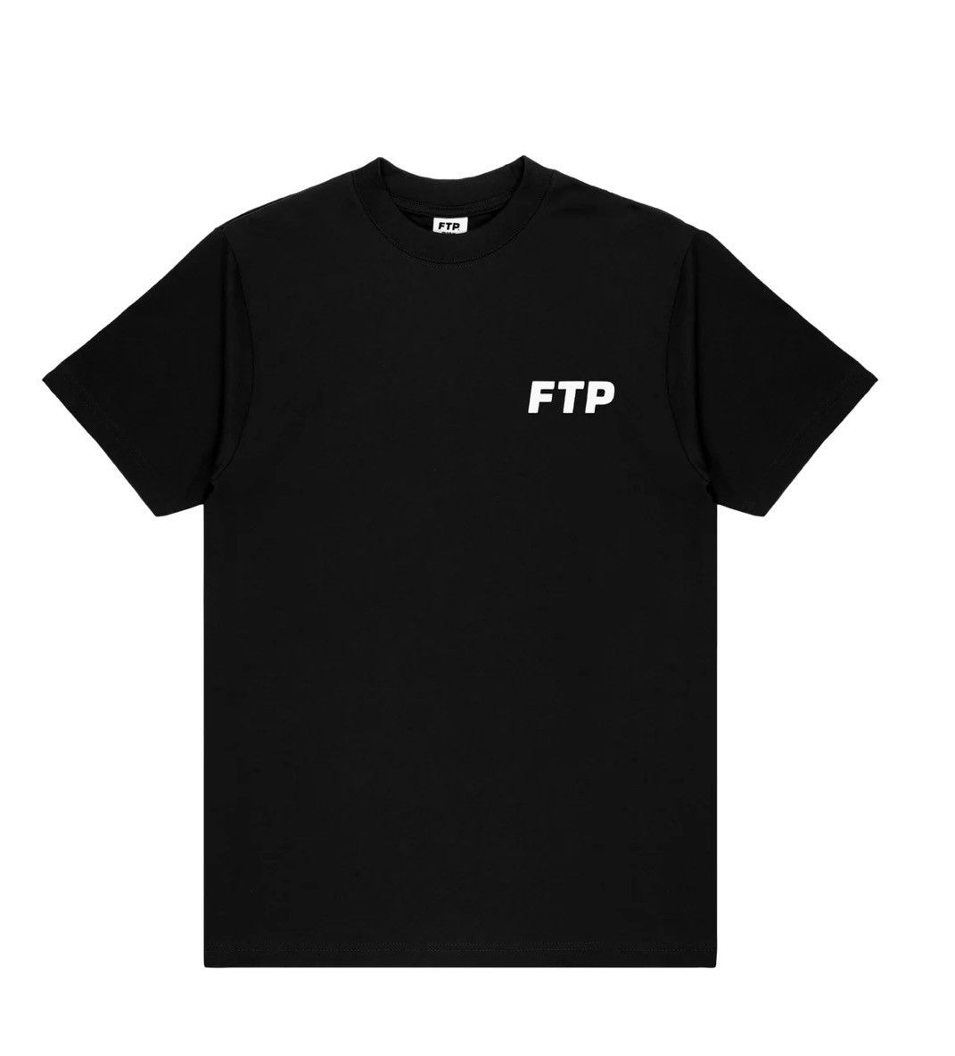 Fuck The Population FTP FUCKTHEPOPULATION Flocked logo tee BLACK sz XL IN HAND Size US XL / EU 56 / 4 - 5 Thumbnail