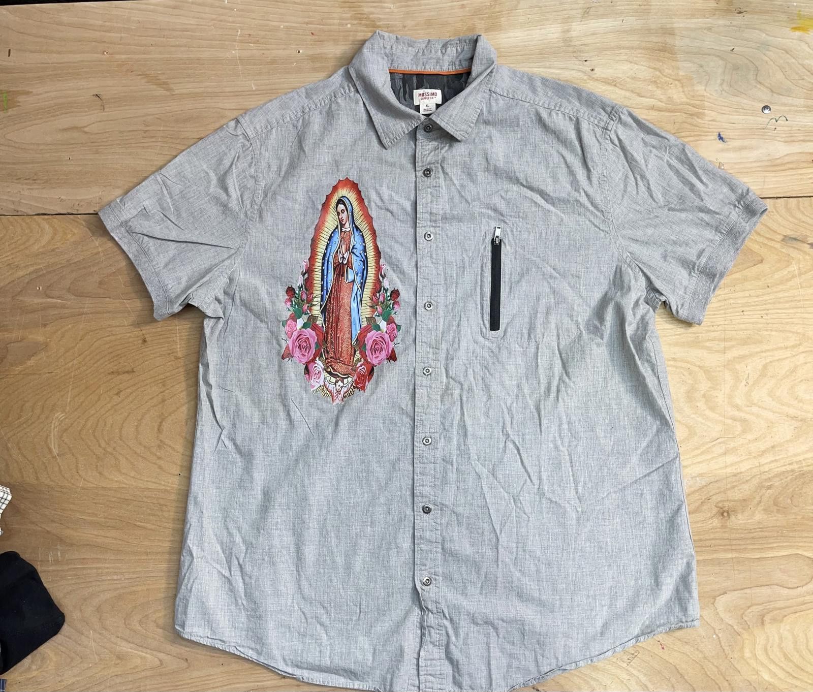 Affliction MOSSIMO VIRGIN MARRY STYLE FLANNEL Size 44R - 1 Thumbnail
