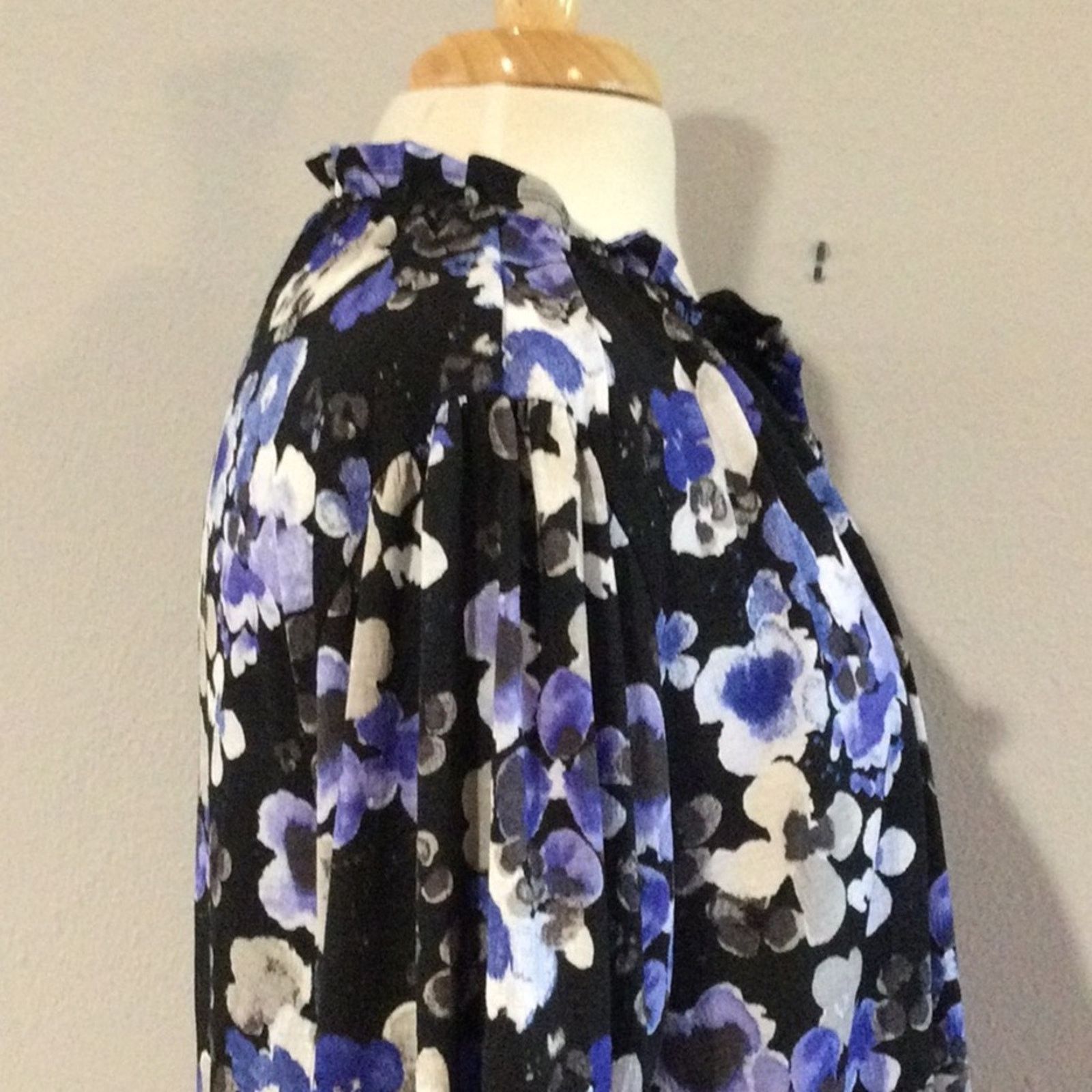 Other Cato Est. 1946 Multicolor Peplum Sleeve Floral Blouse Sz XL Size XL / US 12-14 / IT 48-50 - 6 Thumbnail