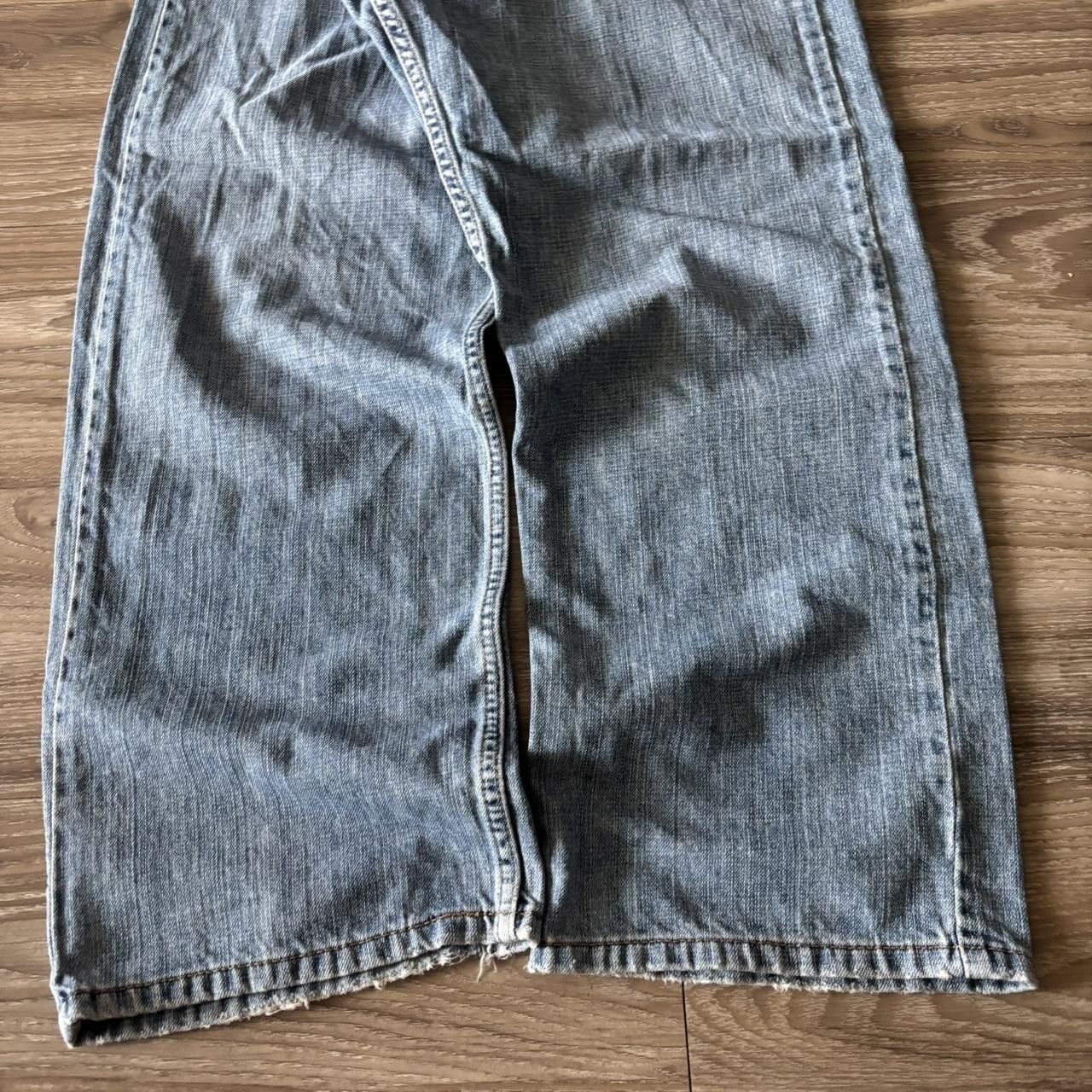 Levi's Crazy Vintage Y2K/2000s Baggy Levis 569 Light Wash Skater Style Denim Jeans! 38x30 Size US 38 / EU 54 - 6 Thumbnail