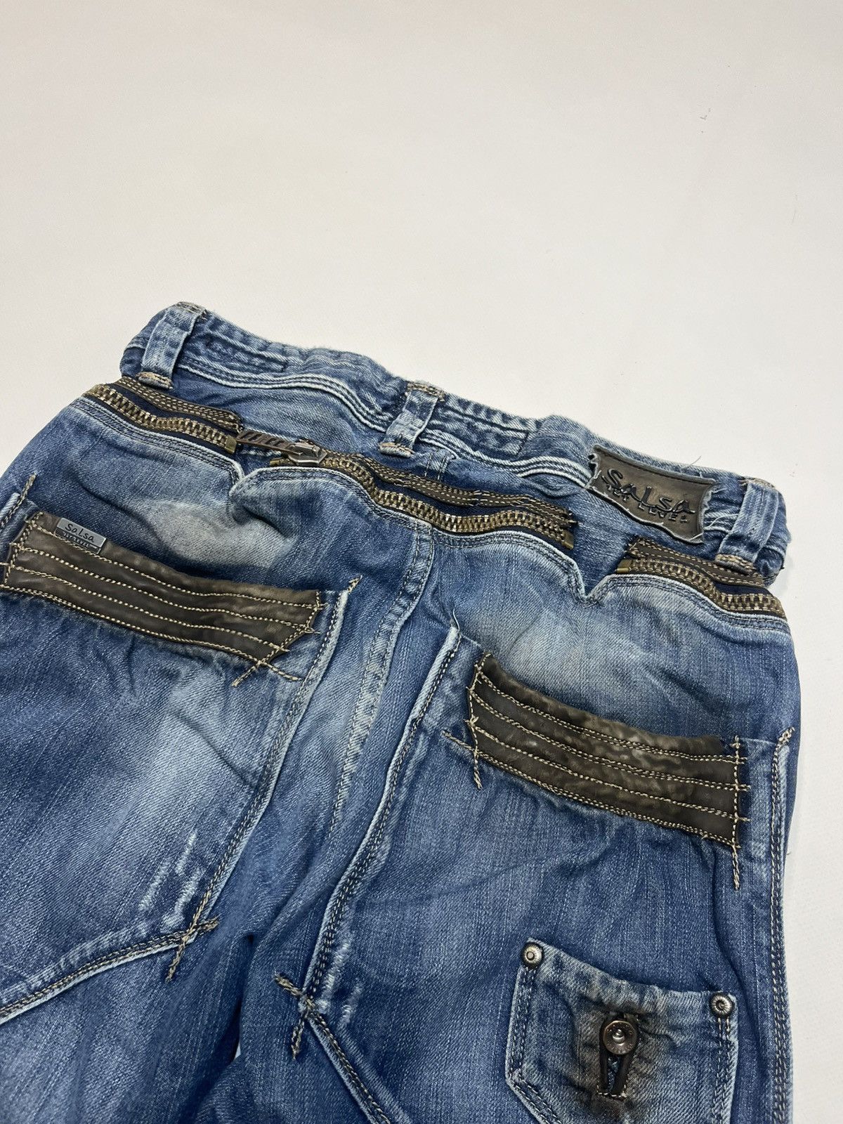 If Six Was Nine Vintage Distressed If Six Was Nine LGB Style Y2K Jeans Size 29" - 8 Thumbnail