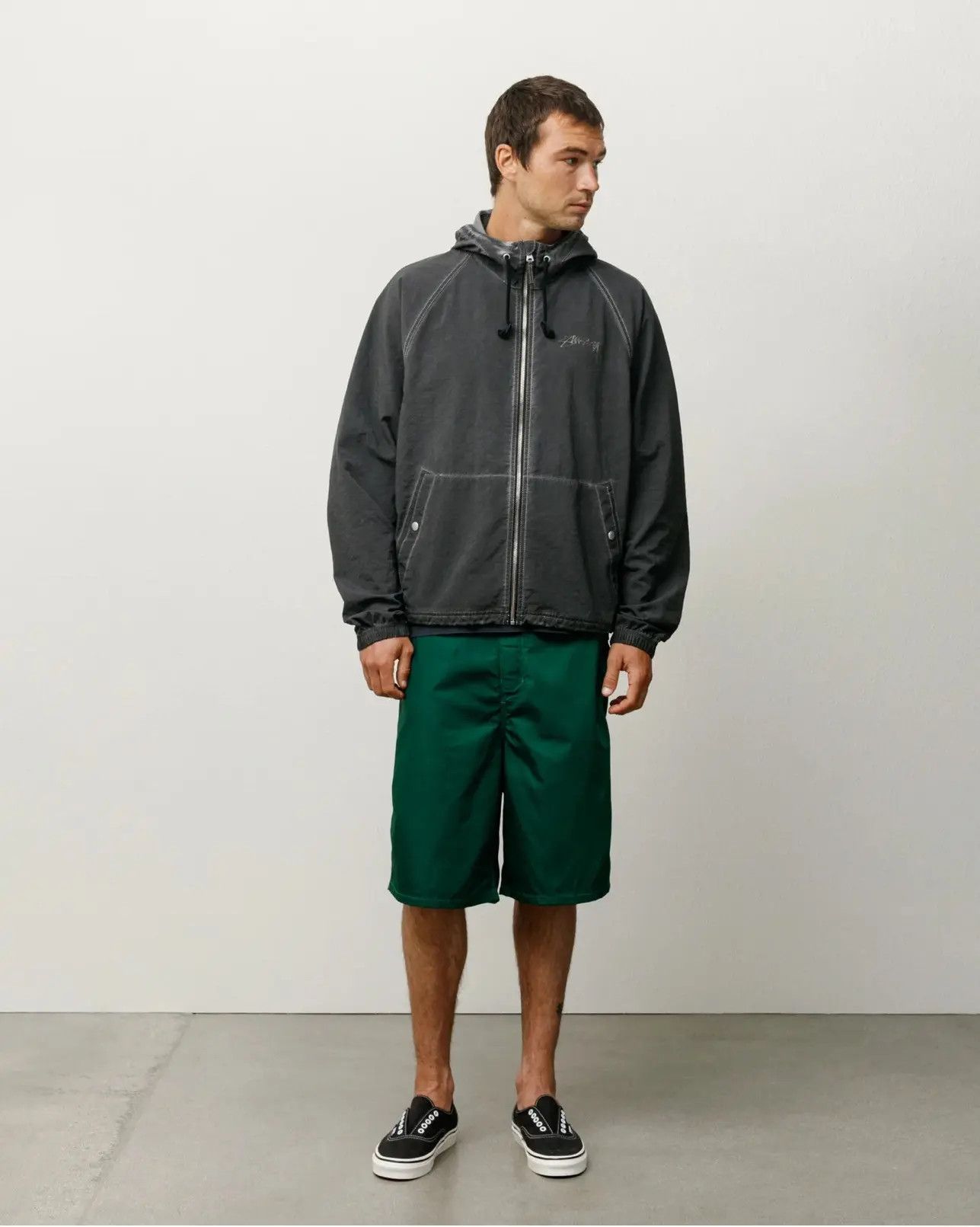 Stussy Beach Shell Jacket Garment Dyed Size US M / EU 48-50 / 2 - 3 Thumbnail