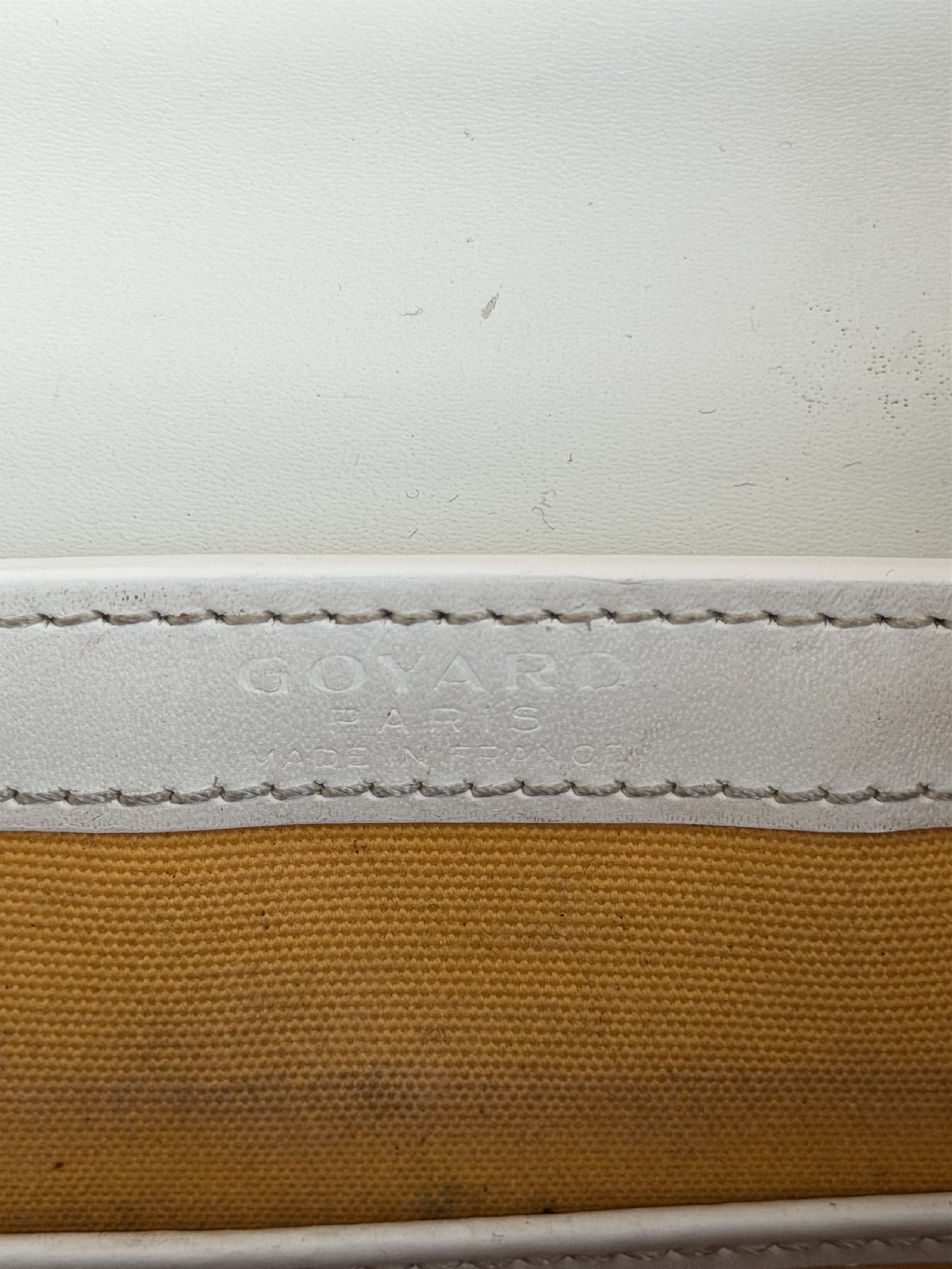 Goyard Goyard White Mini Structure Saigon Size ONE SIZE - 7 Thumbnail