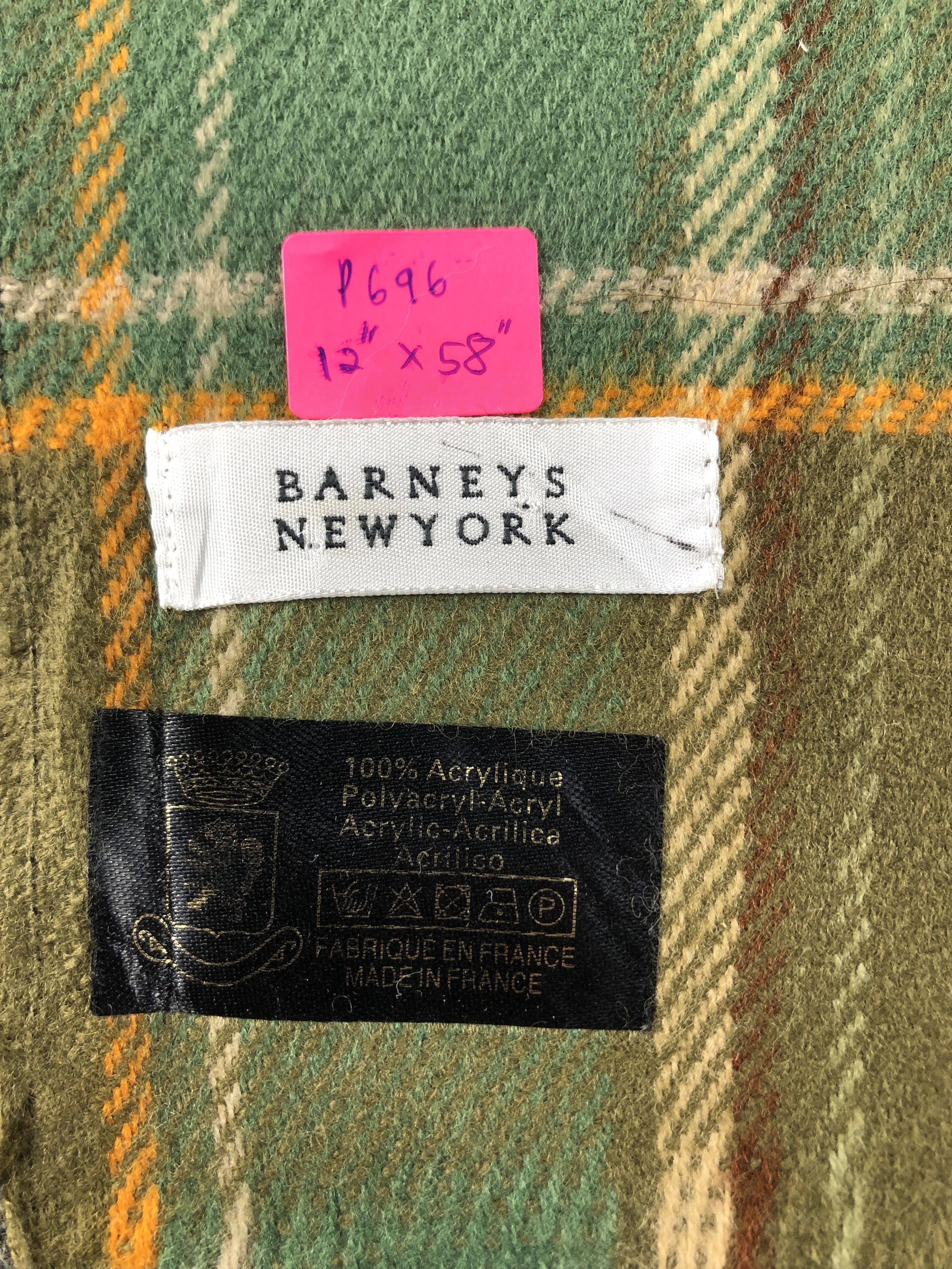 Barneys New York Barneys New York Scarf / Muffler / Neckwear P696 Size ONE SIZE - 4 Thumbnail
