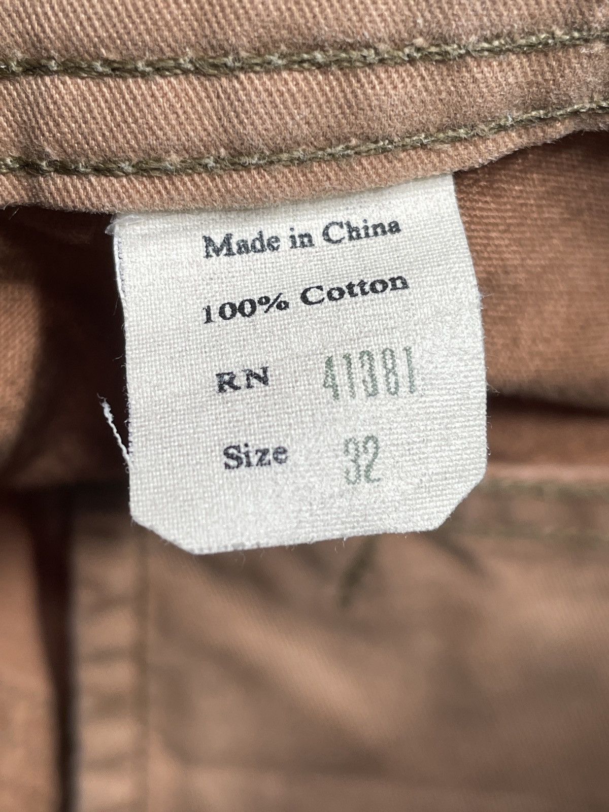 RRL Ralph Lauren Vintage RRL Ralph Lauren Double Knee Two Tone Pants 2000s Size US 32 / EU 48 - 12 Thumbnail