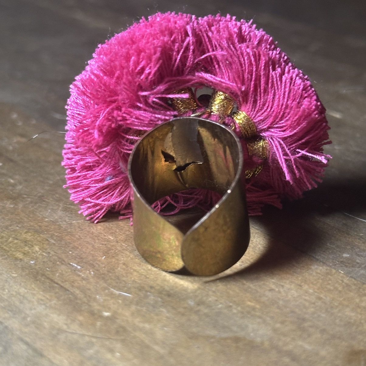 Anthropologie Anthropologie Shiraleah pink Kali cuff ring Size ONE SIZE - 6 Thumbnail