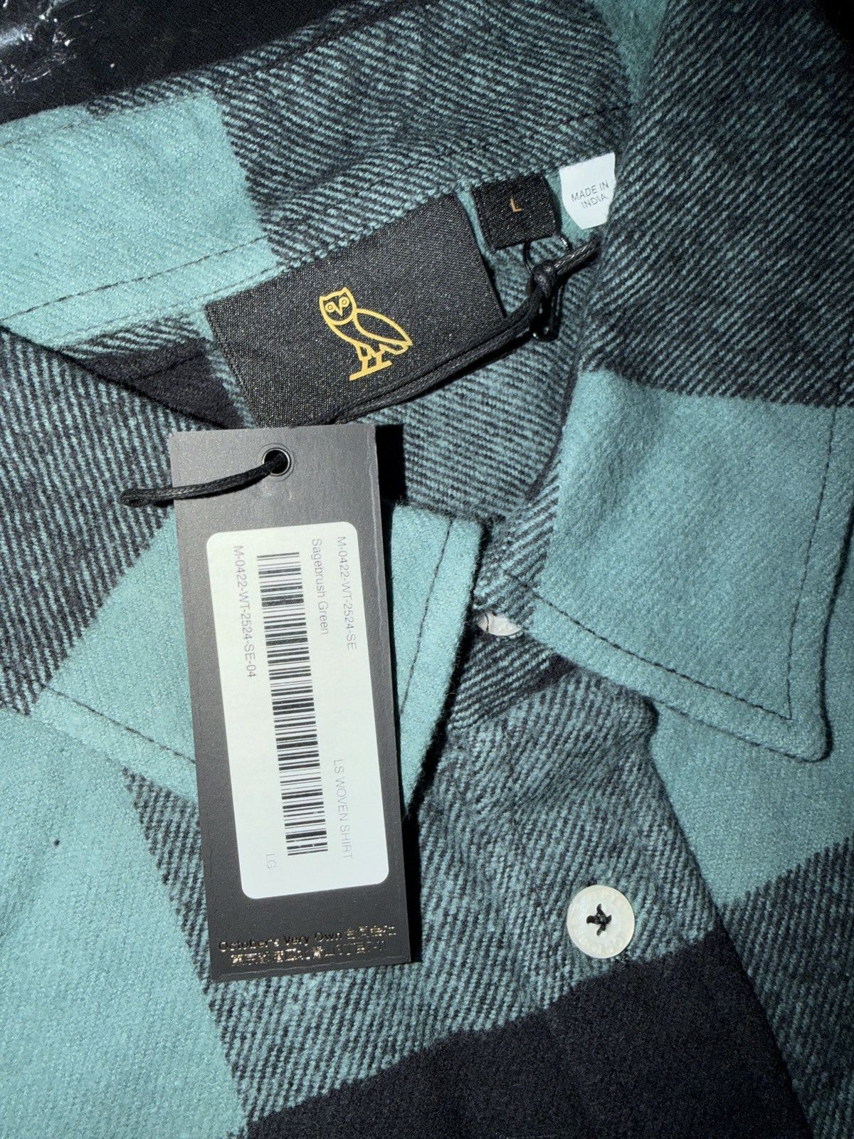 Drake OVO Buffalo Plaid Flannel Shirt Size US L / EU 52-54 / 3 - 6 Thumbnail
