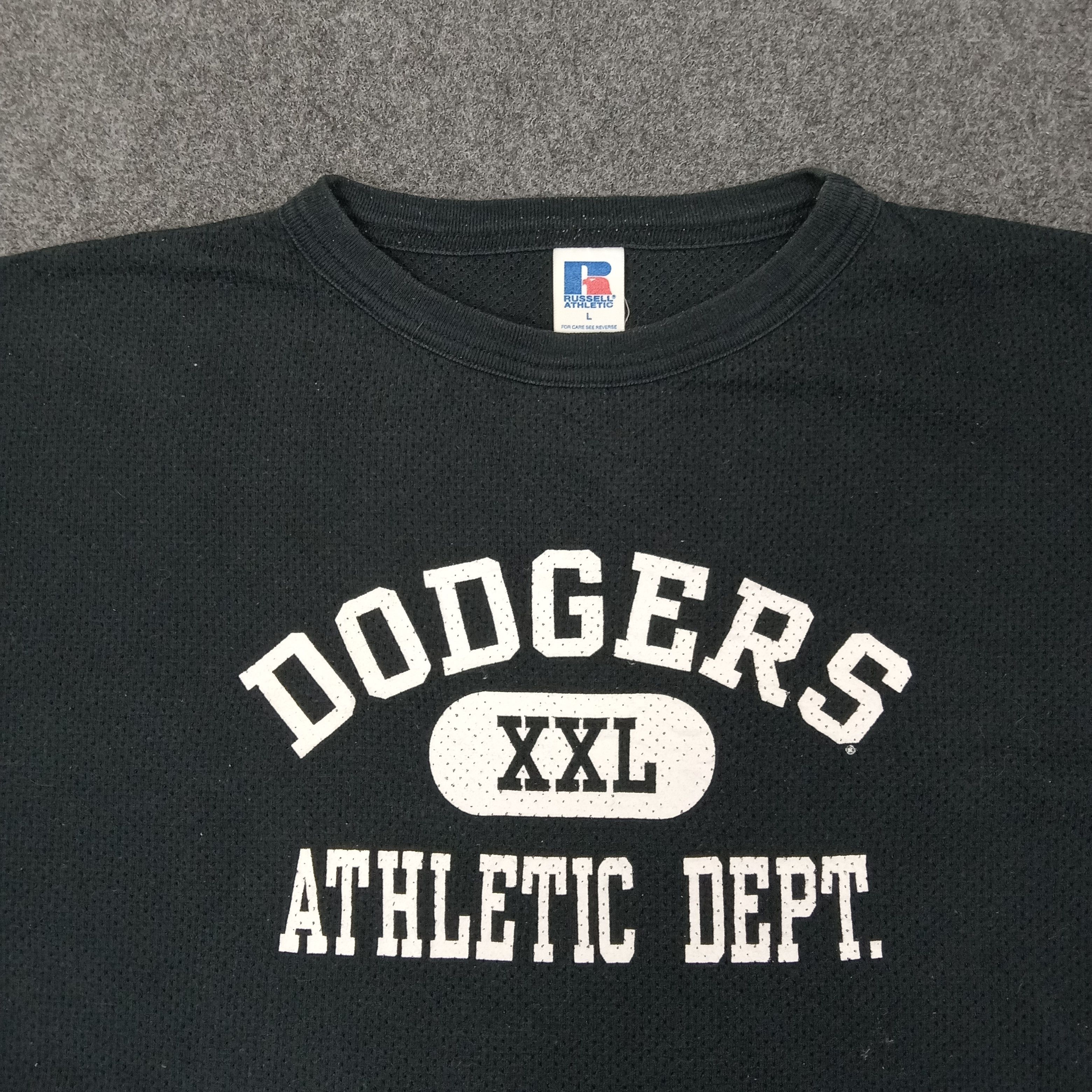 MLB Russell Dodgers Athletic Dept. XXL Baseball Tshirt C259N39 Size US L / EU 52-54 / 3 - 2 Thumbnail