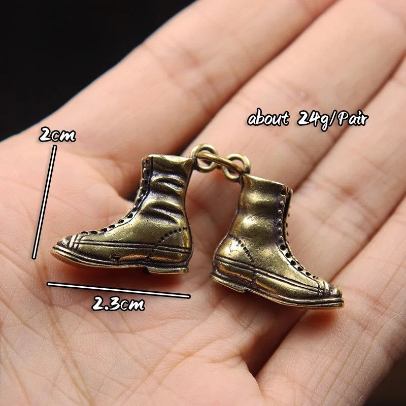 Other Boots Keyring Car Keychain Brass Holder Hanging Charms Size ONE SIZE - 6 Thumbnail