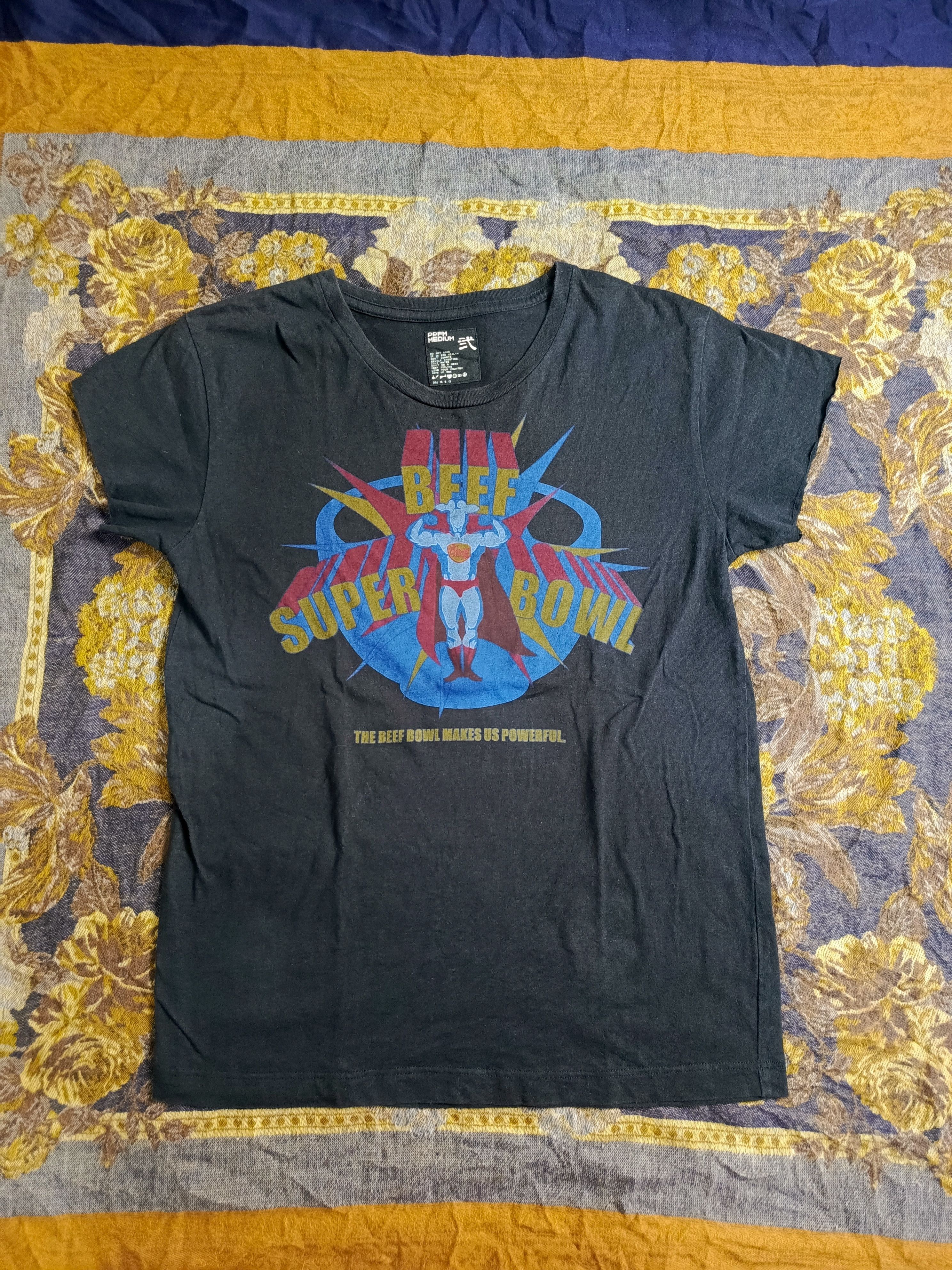 PPFM PPFM Beef Super Bowl T-Shirt – Rare Comic Style Streetwear Size US M / EU 48-50 / 2 - 1 Thumbnail