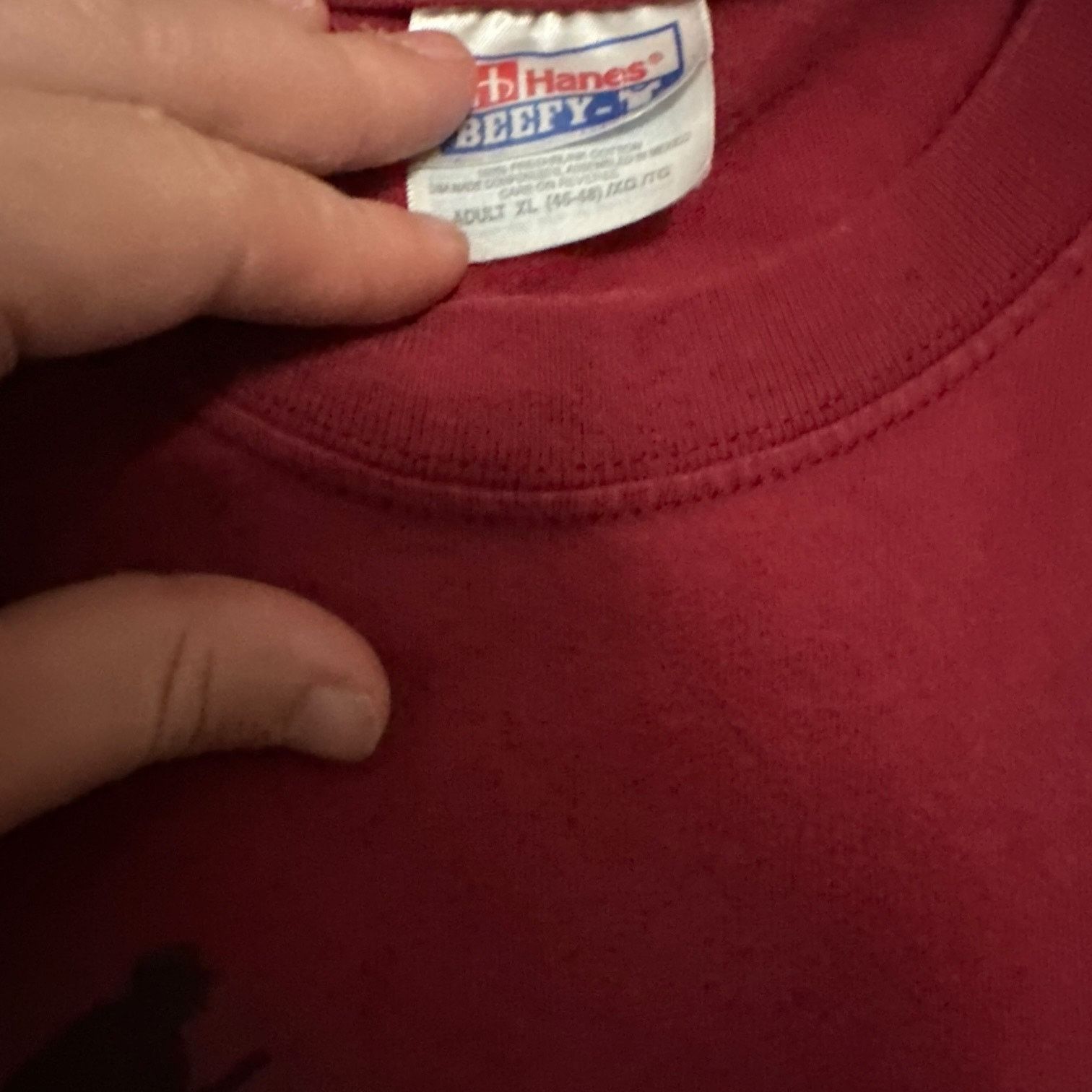 Hanes 90s bear Bryant Alabama tennesee hate long sleeve Size US XL / EU 56 / 4 - 4 Thumbnail