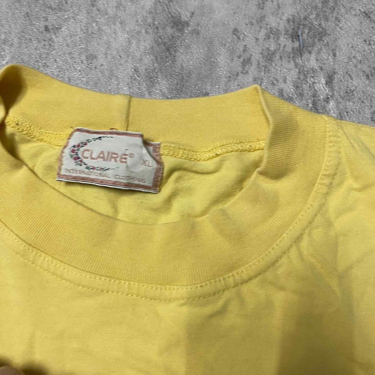 Other Yellow vintage 90s graphic tee with a cool city scene Size US XL / EU 56 / 4 - 3 Thumbnail