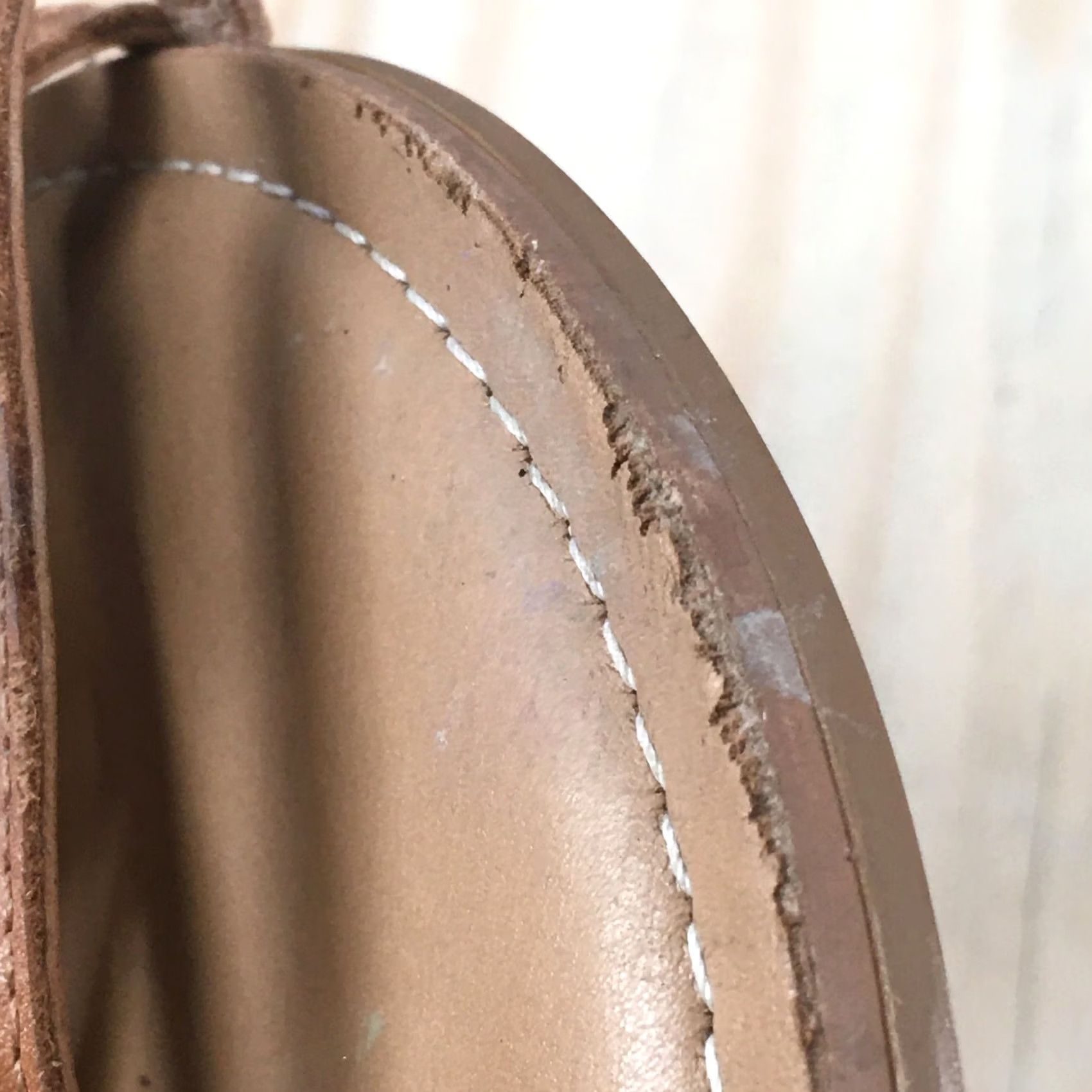 Carlos Santos Carlos Santana Sandals Amara Strappy Wedge Brown Leather Zip Womens 7 M casual shoe Size US 7 / IT 37 - 5 Thumbnail