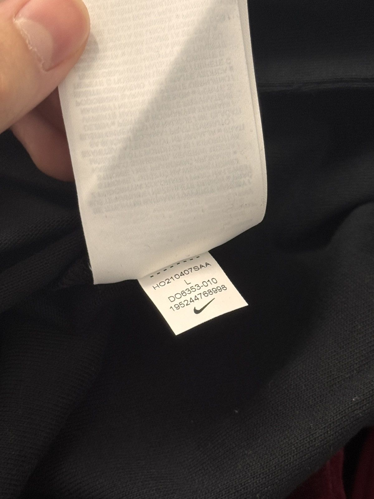 Nike × Travis Scott Nike x Travis Scott longsleeve Size US L / EU 52-54 / 3 - 12 Thumbnail