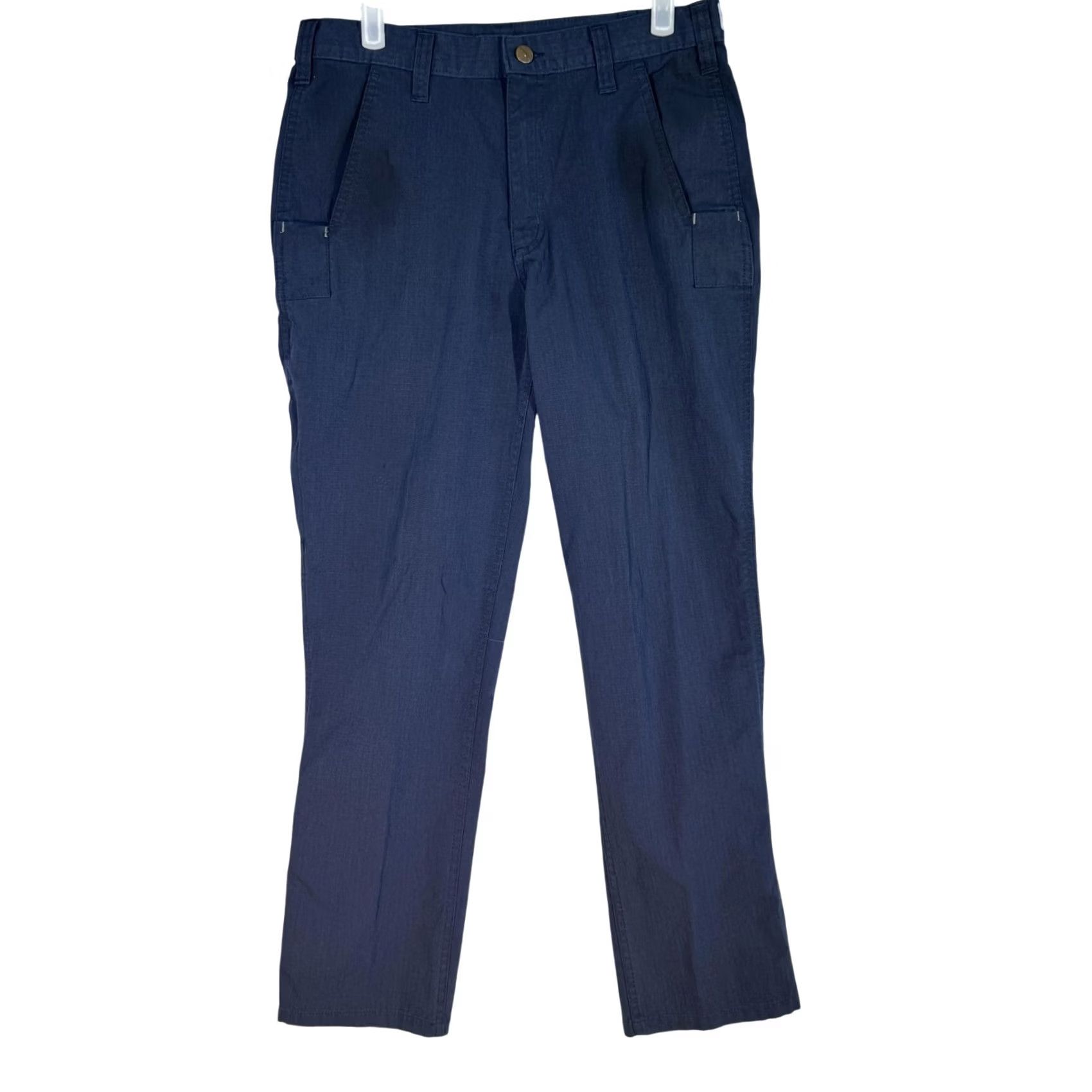 Carhartt Carhartt Pants Mens 30x29 Navy Blue Ripstop Relaxed Fit Outdoor Workwear Cargo Size US 30 / EU 46 - 2 Thumbnail