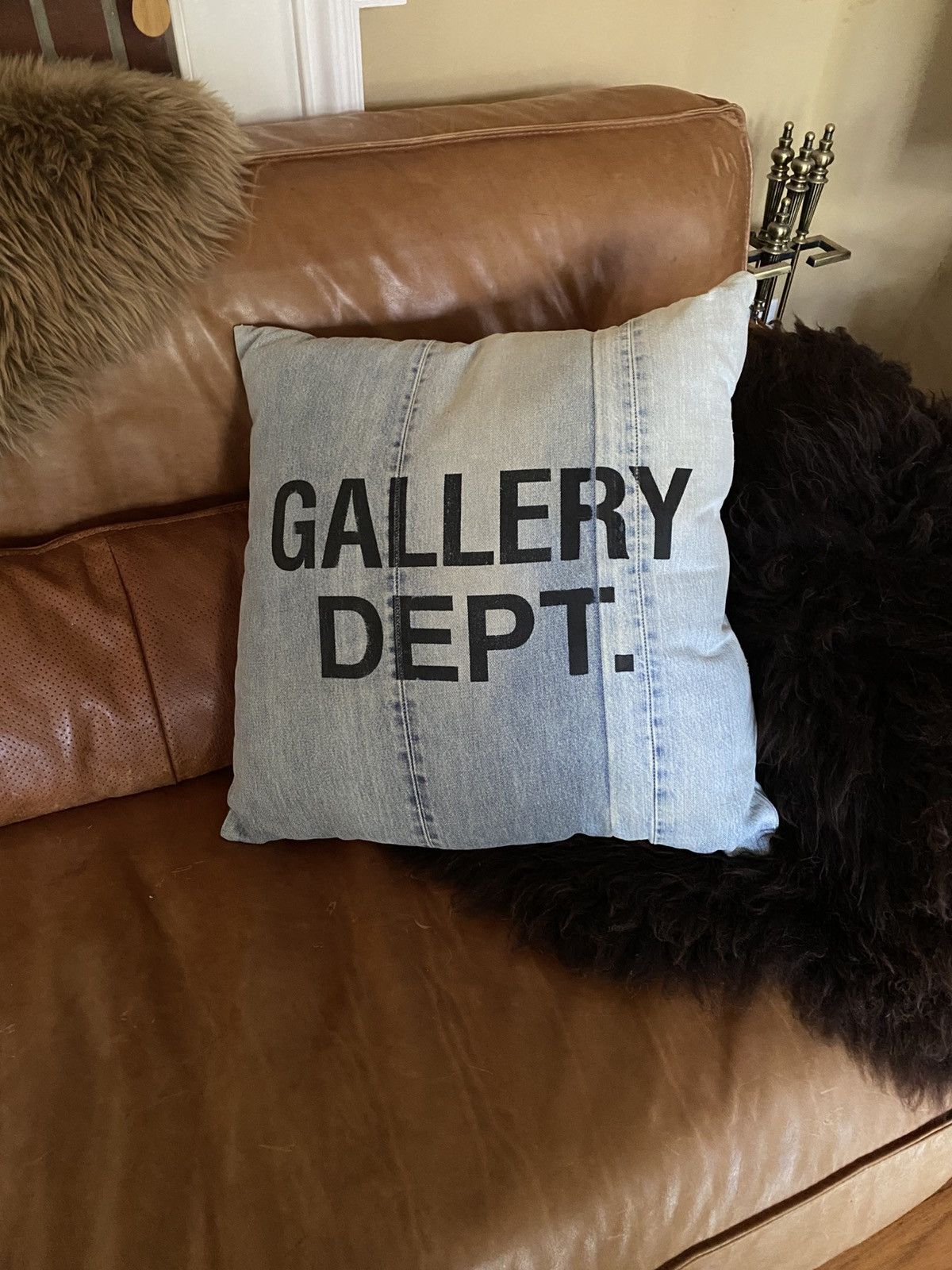 Gallery Dept. Gallery Dept Denim Pillow Size ONE SIZE - 1 Thumbnail