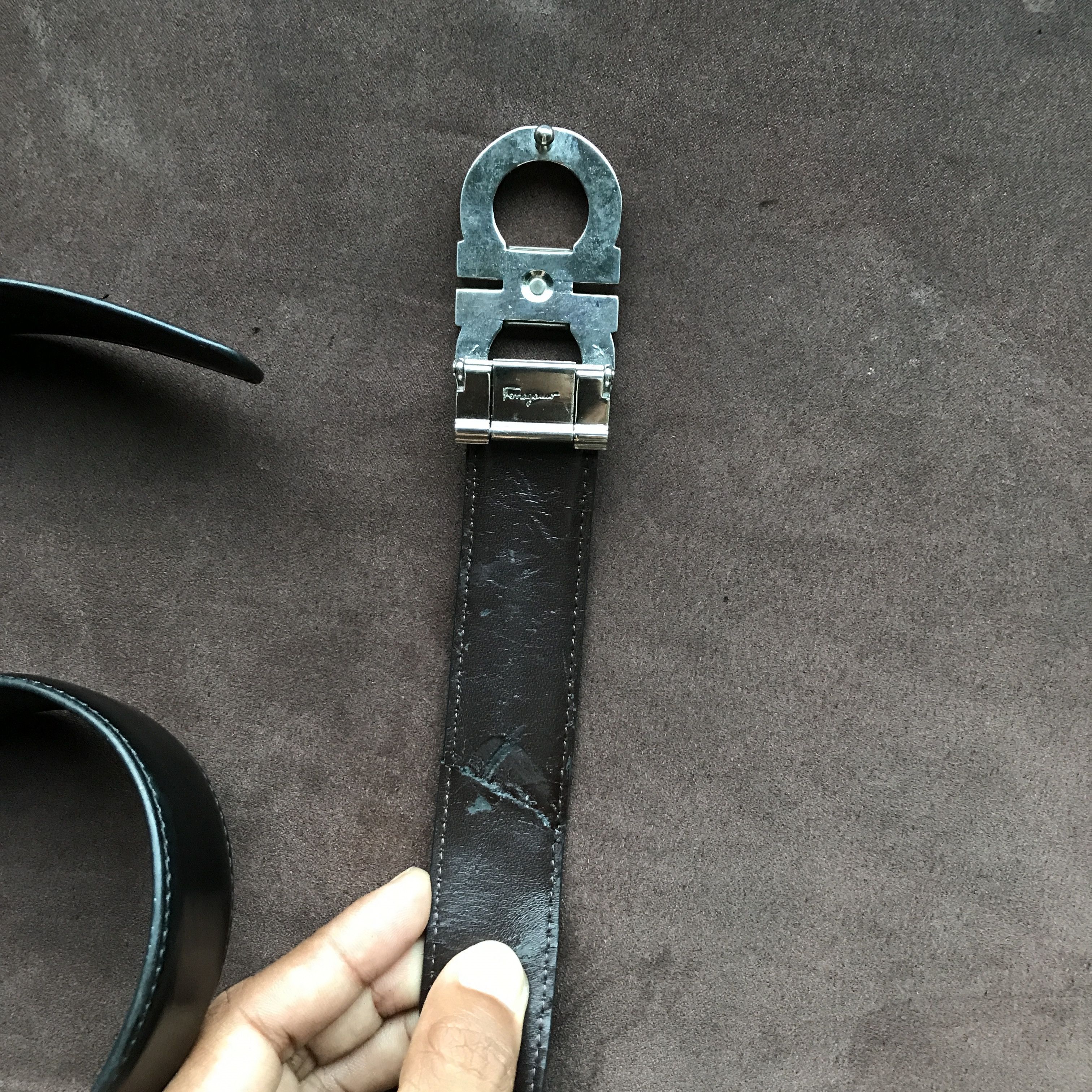Salvatore Ferragamo Salvatore Ferragamo leather belt Size ONE SIZE - 5 Thumbnail