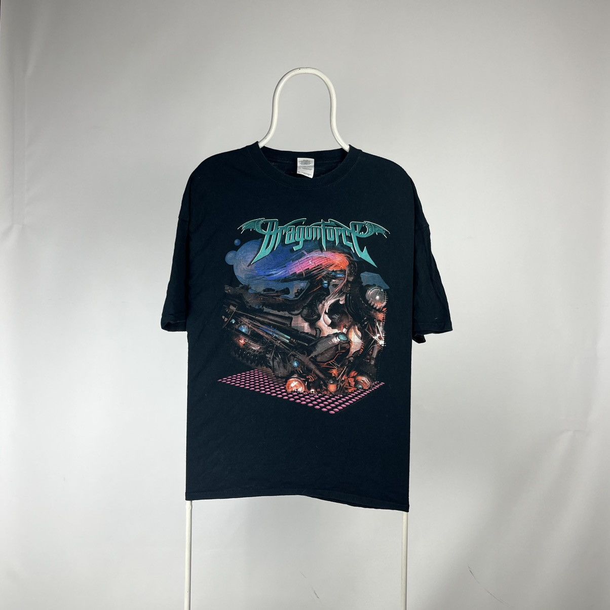 Band Tees × Vintage Vintage Dragonforce Tshirt size XLarge Size US XL / EU 56 / 4 - 1 Thumbnail