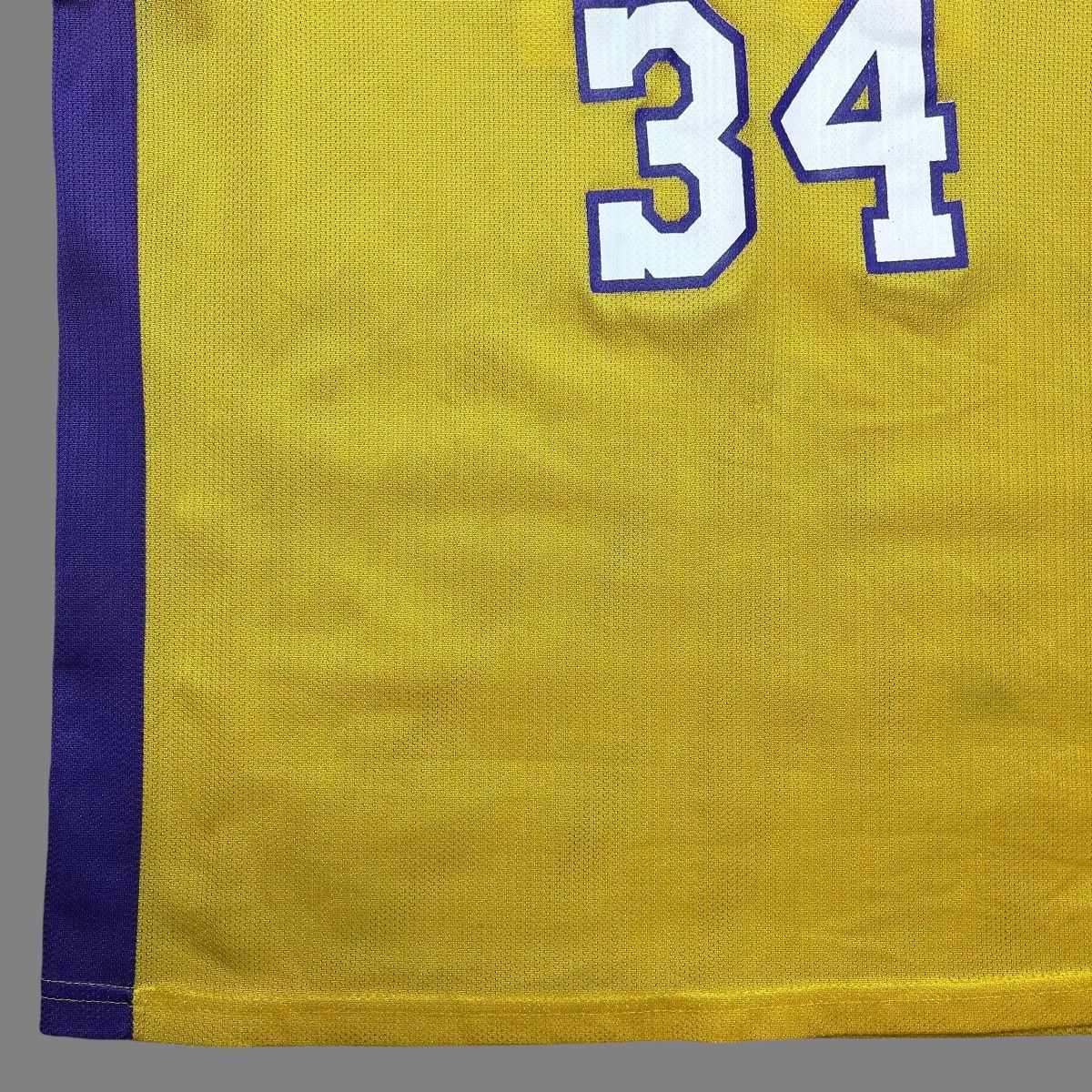 Champion × NBA × Vintage Vtg 90s NBA Los Angeles Lakers Shaq O’Neal Champion Jersey Size US M / EU 48-50 / 2 - 6 Thumbnail