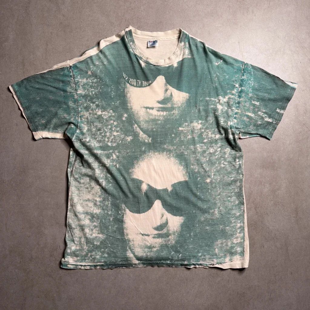 Hanes Vintage U2 ZOO TV Tour T-Shirt - XXL Size US M / EU 48-50 / 2 - 2 Thumbnail