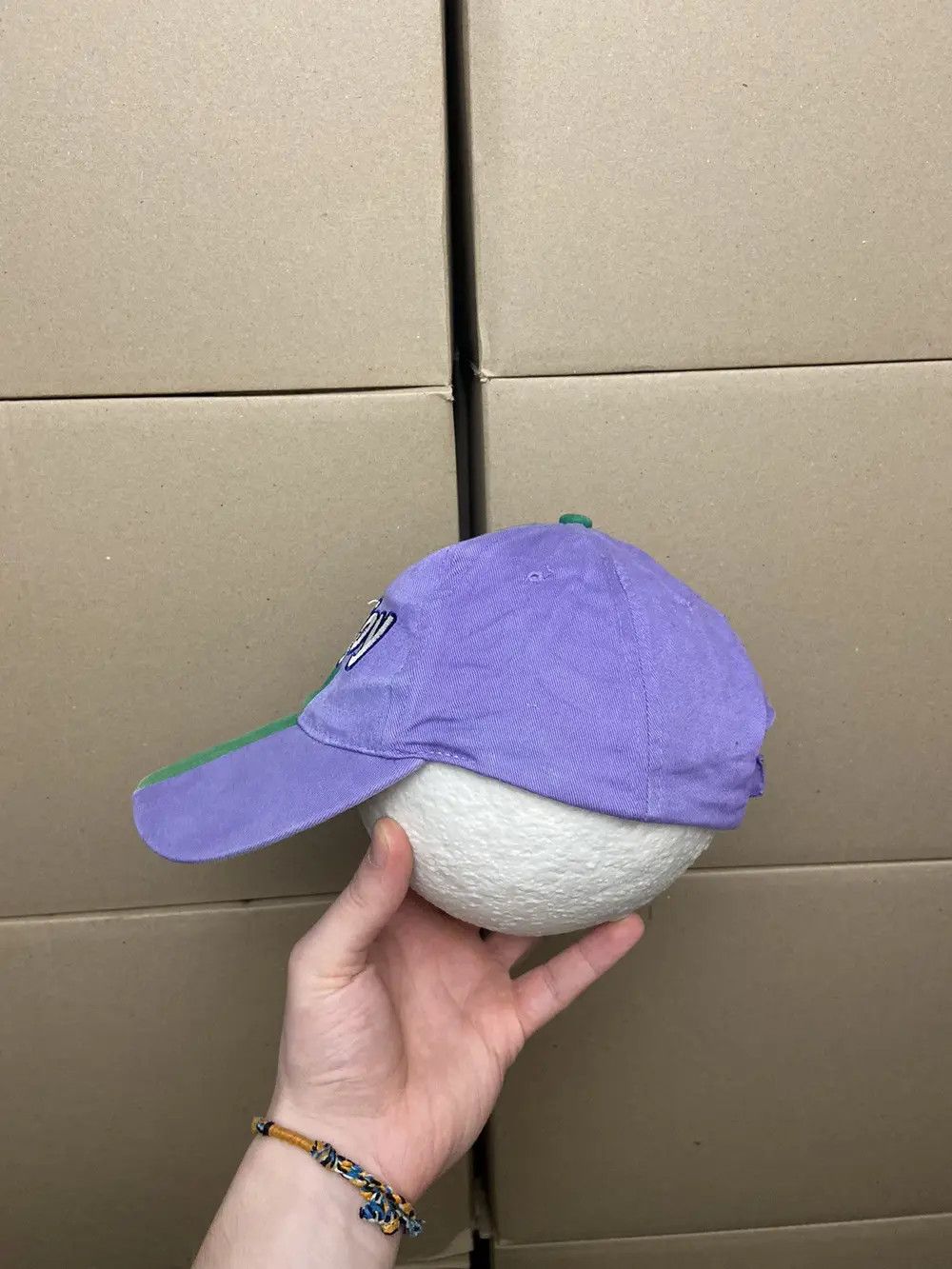 Vintage VINTAGE MILKA M-JOY PROMO CAP HAT Y2K SKATE STREETWEAR USA Size ONE SIZE - 2 Thumbnail