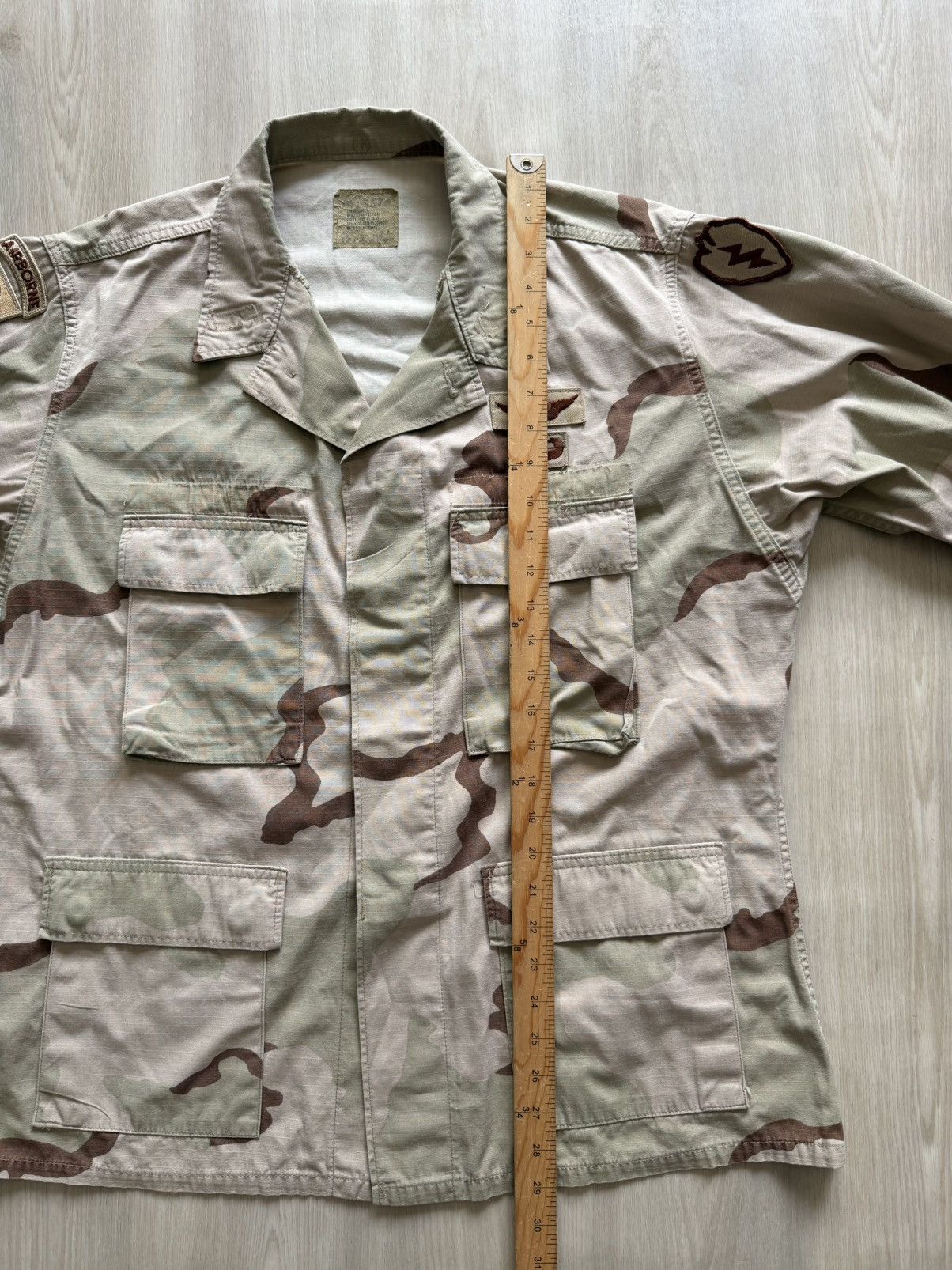 Vintage Y2K Military Airborne Desert Camo Jacket & Pants w/ Sz L Size US L / EU 52-54 / 3 - 5 Thumbnail