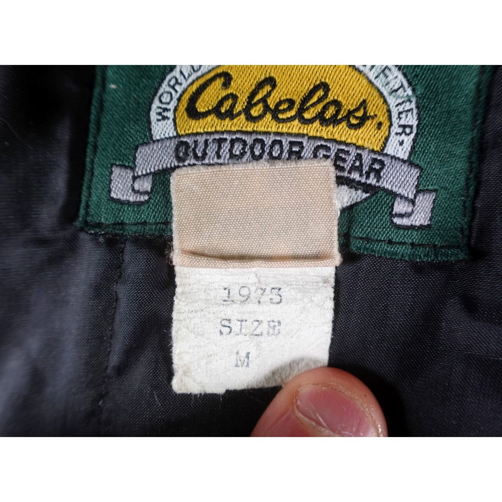 Vintage VINTAGE Cabela's Bomber Jacket Mens M Green Hooded Insulated Outdoor Hiking Hunting Casual Travel Size US M / EU 48-50 / 2 - 7 Thumbnail