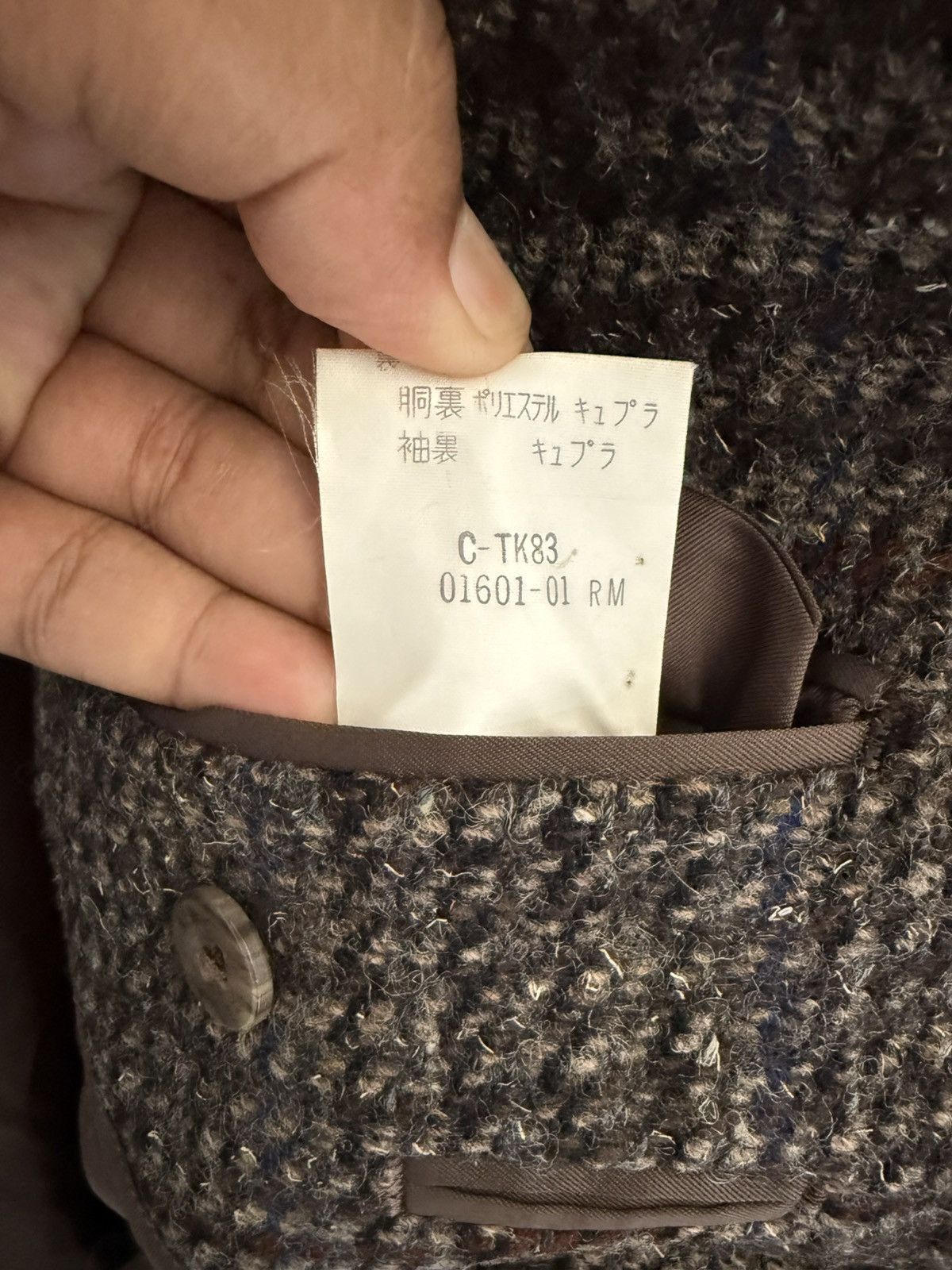 Burberry Prorsum Vintage Burberrys Wool Tweed Casual Sports Coat Size M Size US M / EU 48-50 / 2 - 6 Thumbnail