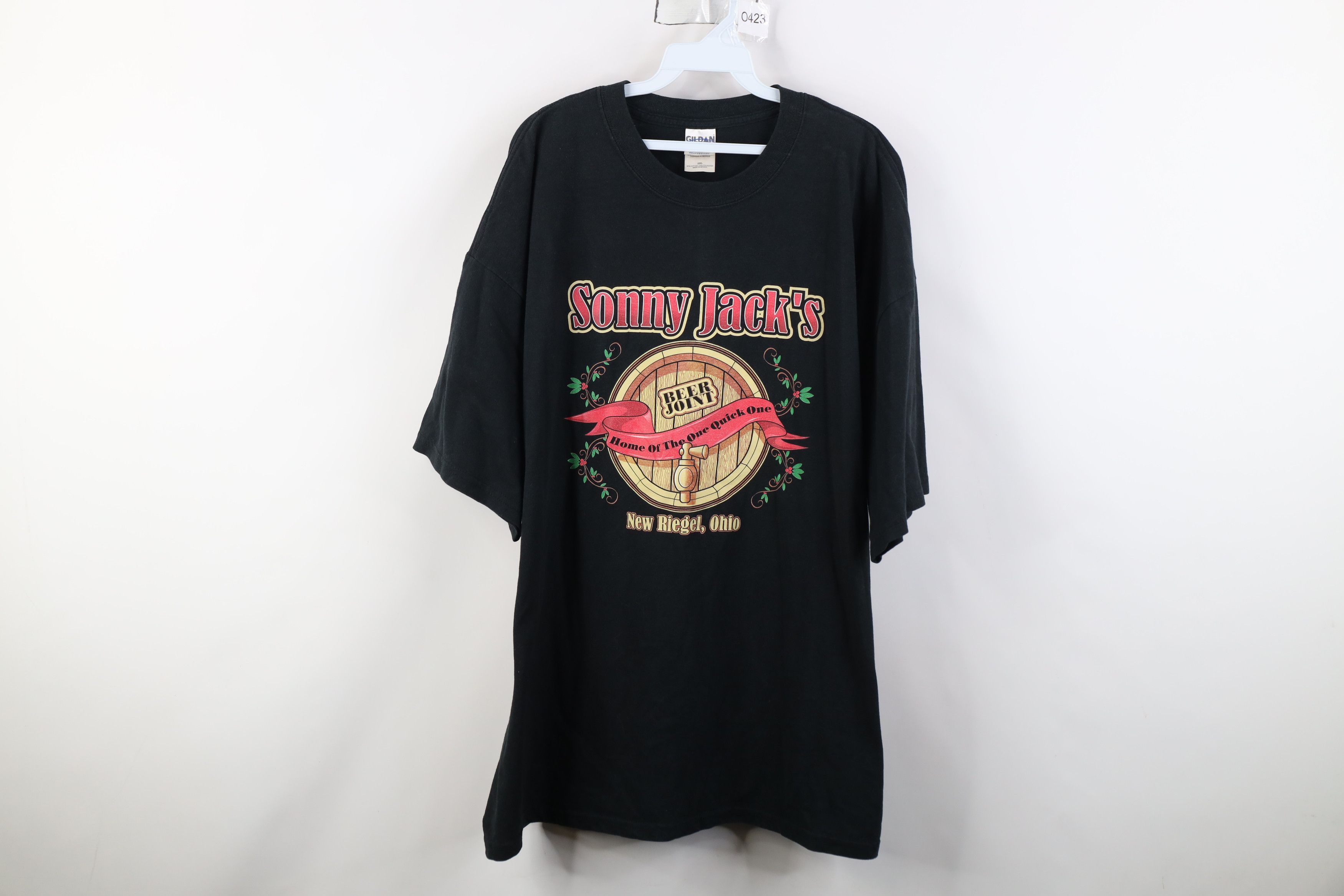 Vintage Vintage Sonny Jack's Beer Joint Pub New Riegel Ohio T-Shirt Size US XXL / EU 58 / 5 - 1 Thumbnail