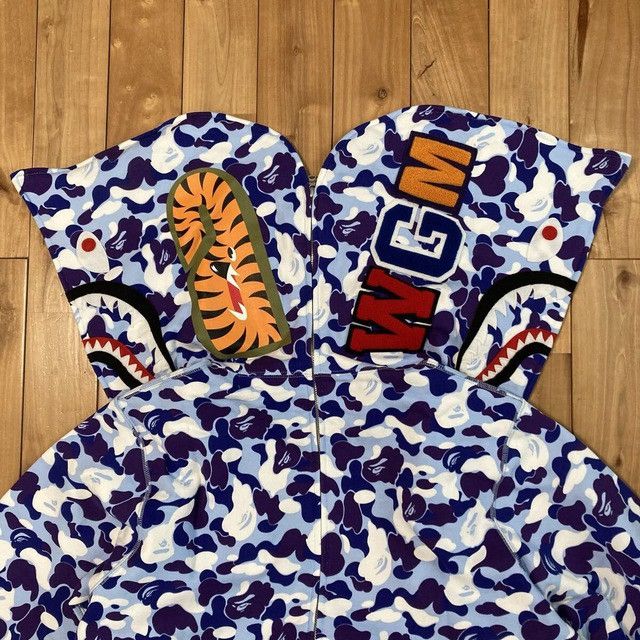 Bape 2024 🔥Nagoya Store Camo🔥 BAPE shark full zip hoodie APE Size US L / EU 52-54 / 3 - 2 Thumbnail