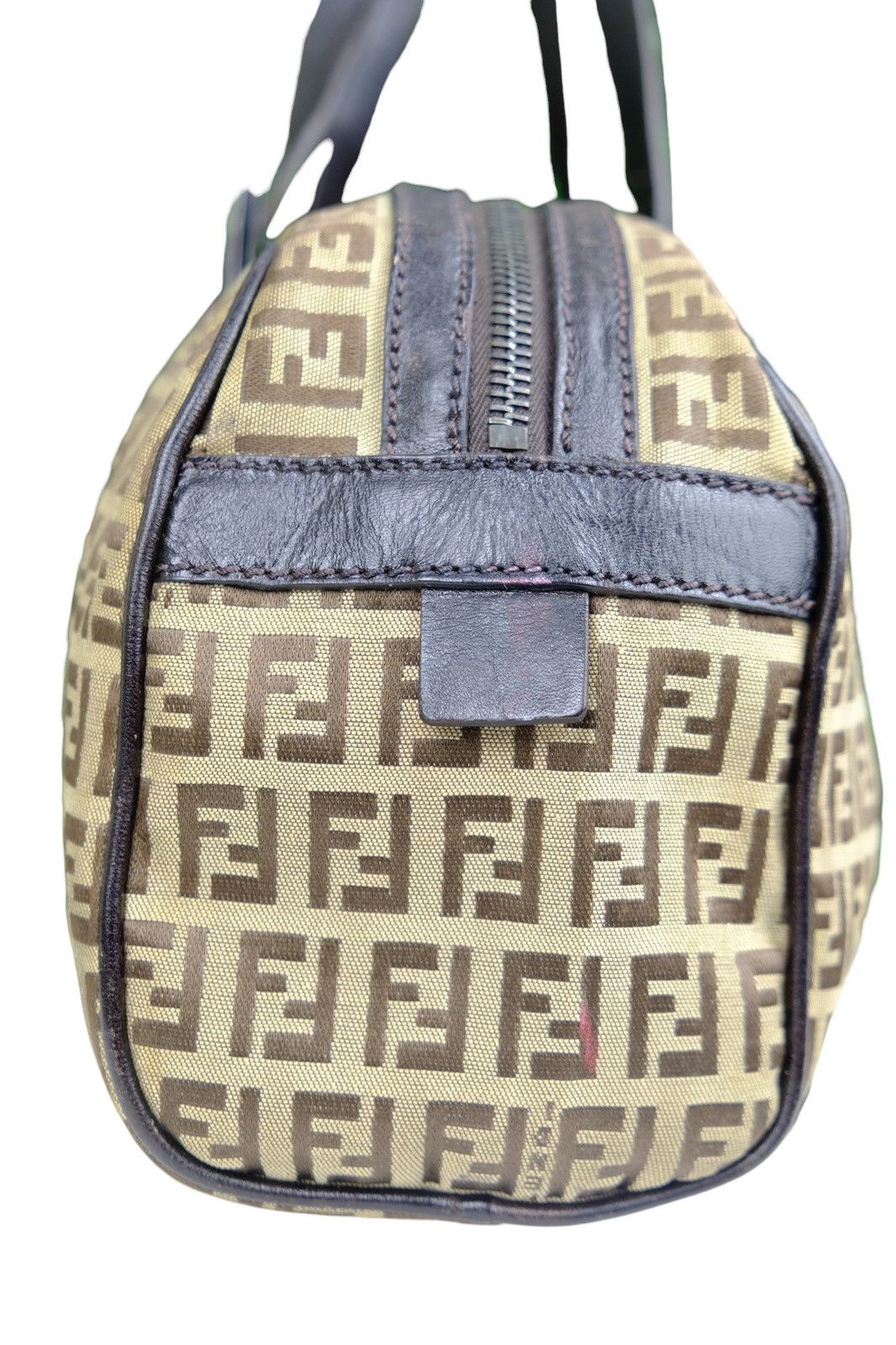 Fendi Authentic vintage Fendi vintage zucchino monogram barrel bag Size ONE SIZE - 9 Thumbnail