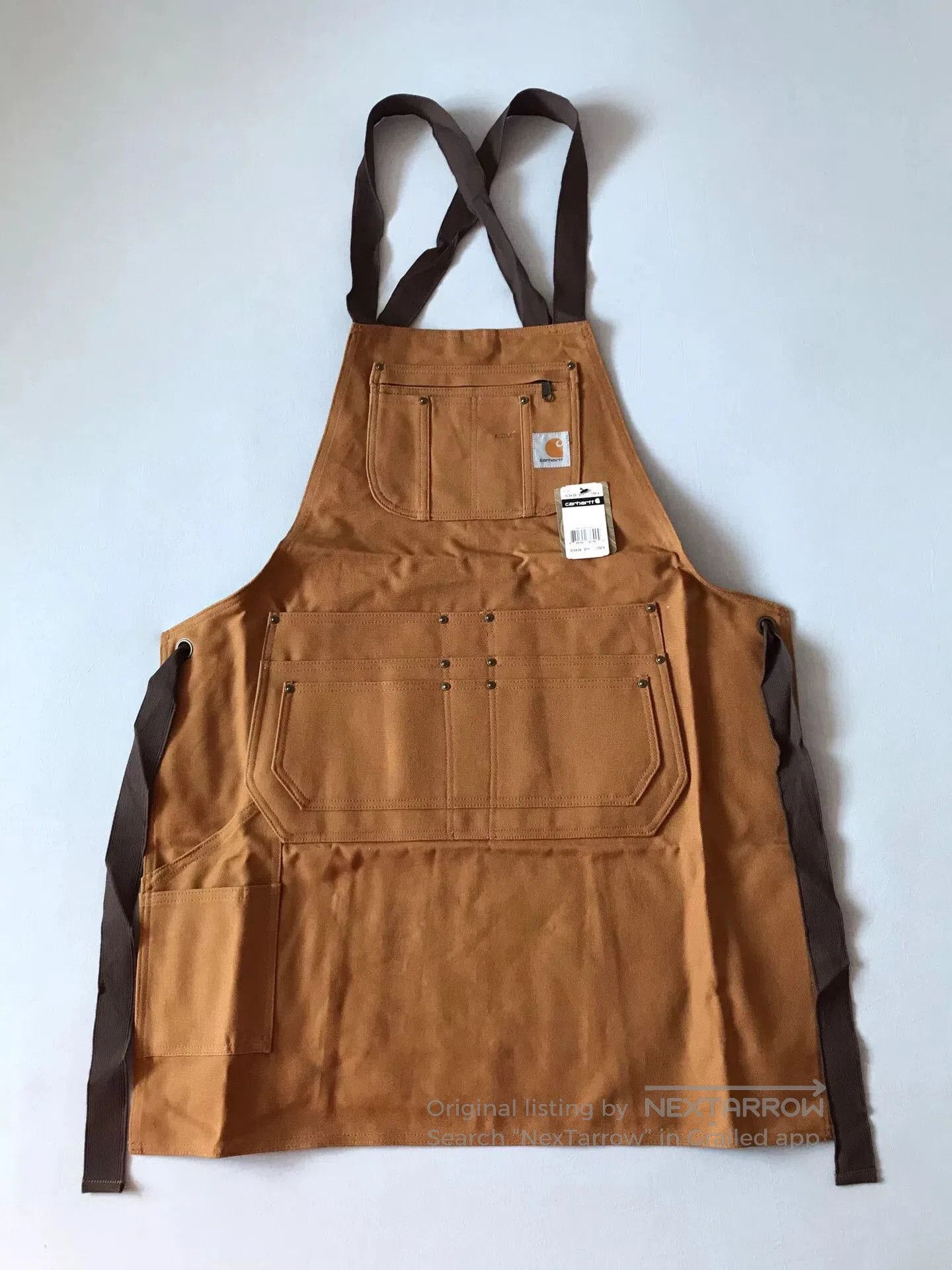 Carhartt Carhartt 103439 Classic Brown Apron. Size ONE SIZE - 1 Thumbnail