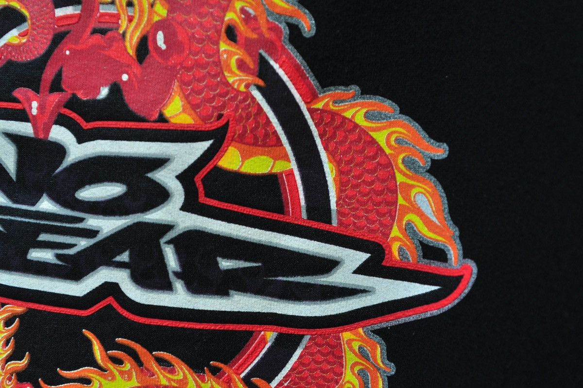Japanese Brand × No Fear × Vintage Vintage No Fear Crewneck Sweatshirt 2000s “year of dragon” Size US L / EU 52-54 / 3 - 15 Thumbnail
